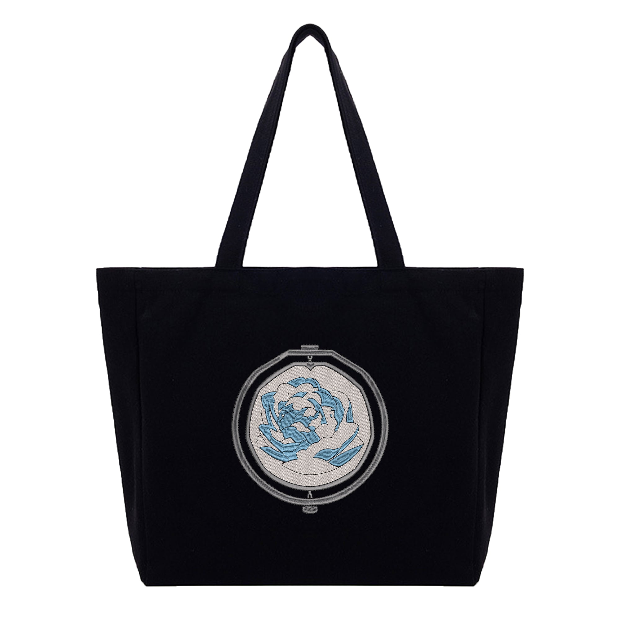 Jinx Ekko Embroidery Cotton Tote Bag