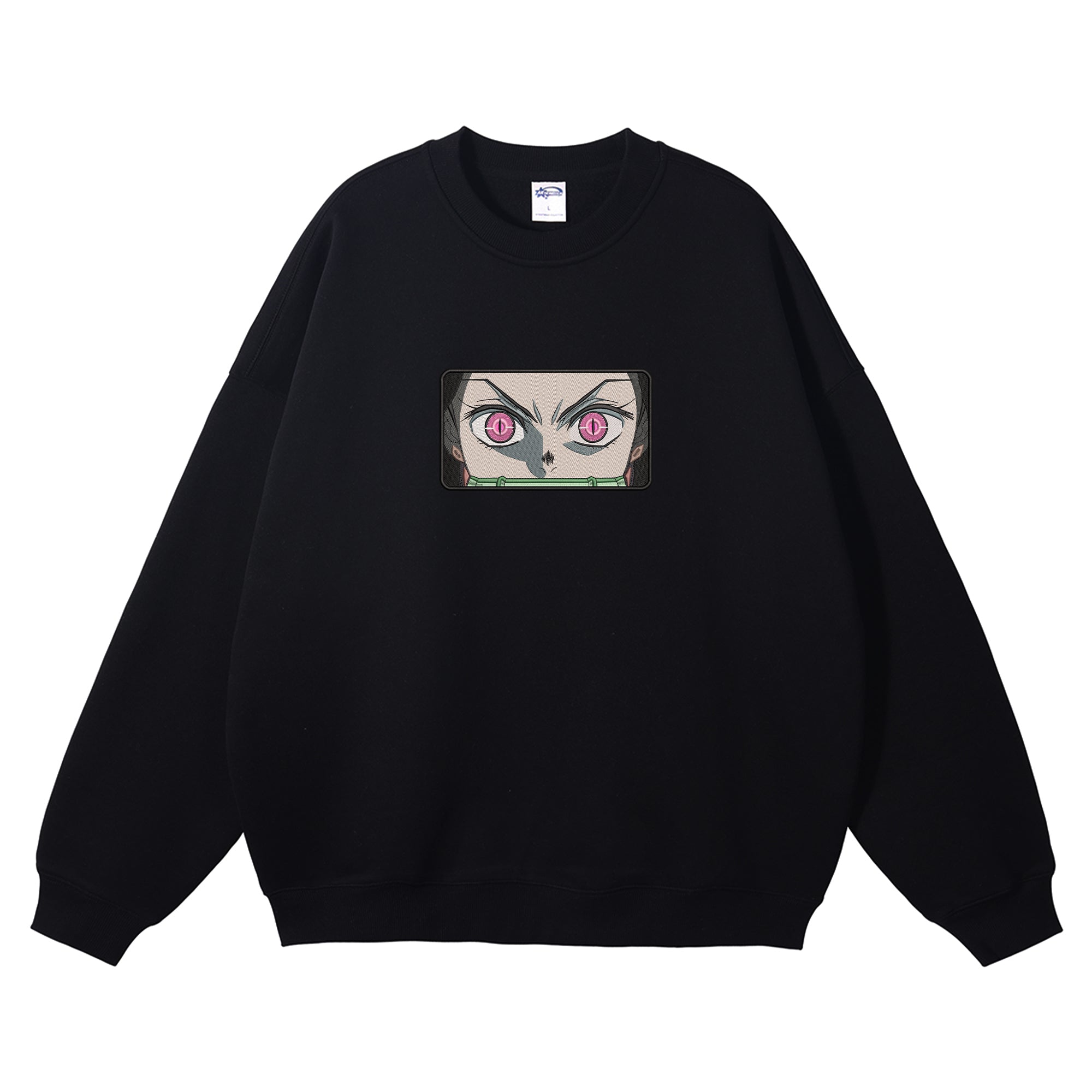 Kamado Nezuko Embroidered Crewneck Sweatshirt