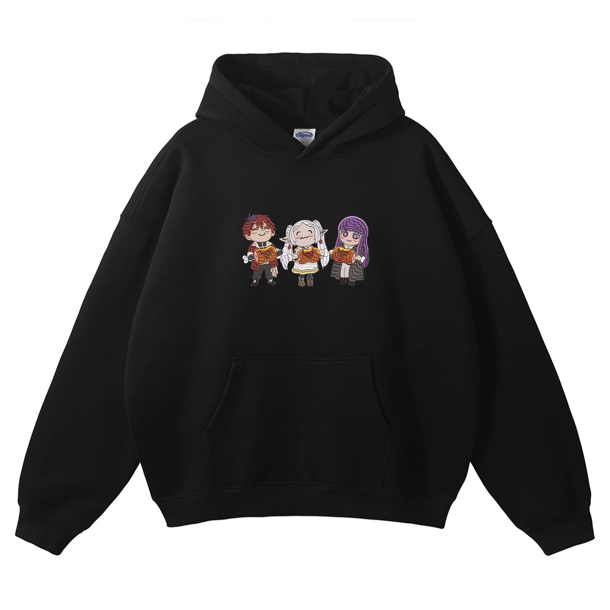 Frieren Fern Stark Embroidered Hoodie