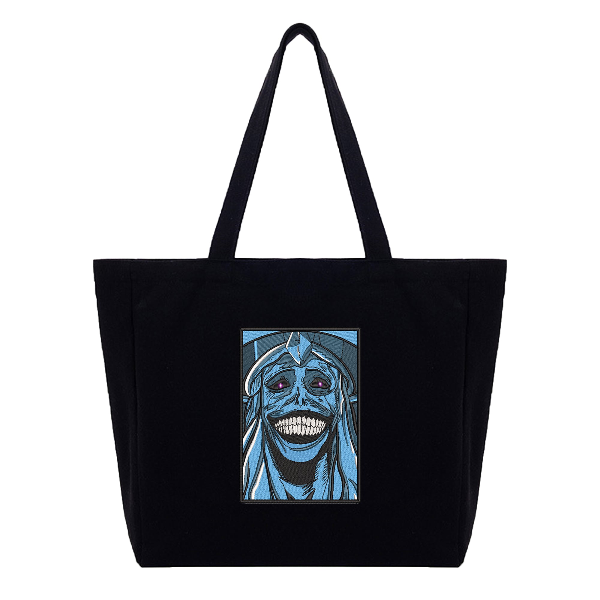 Solo Leveling Embroidery Cotton Tote Bag