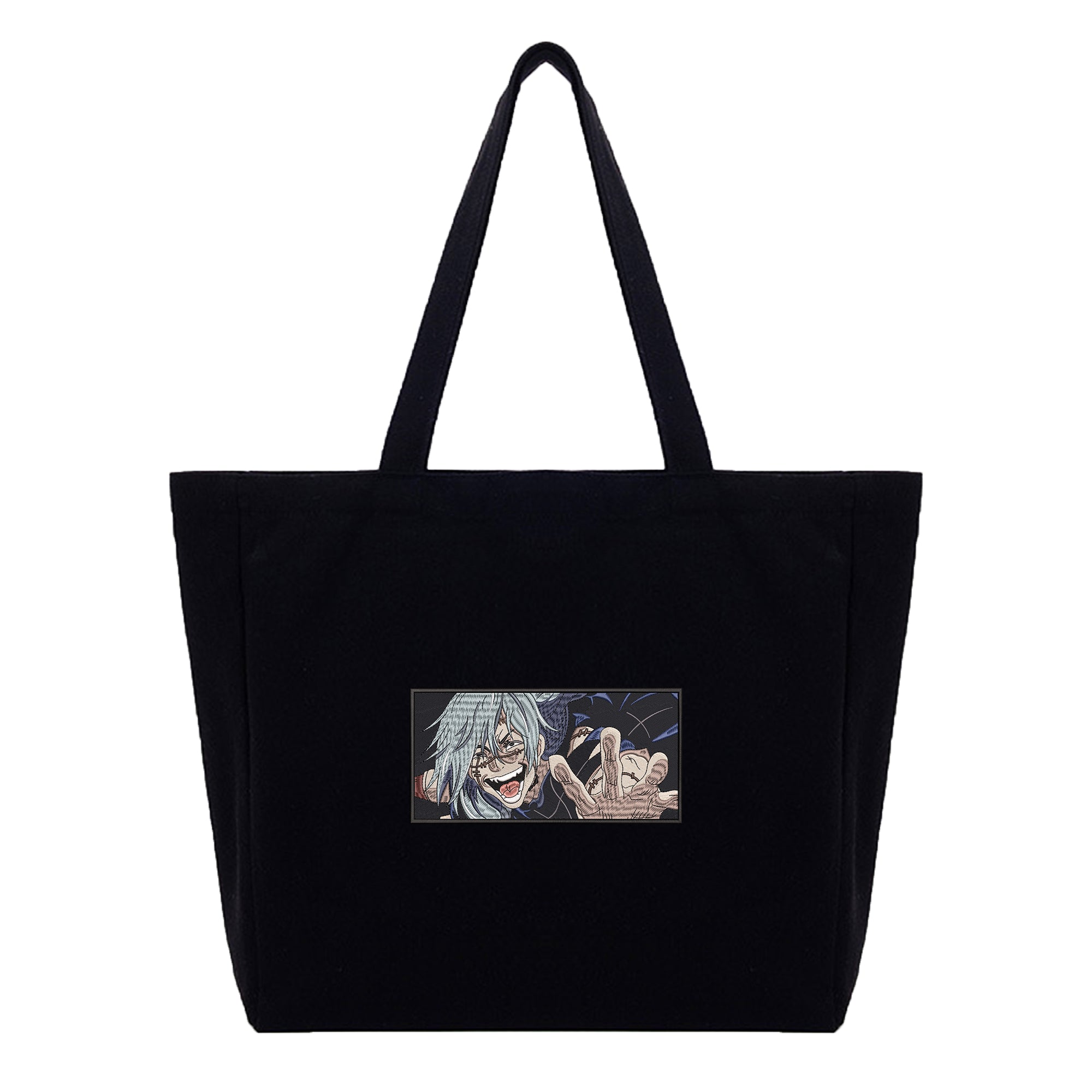 Mahito Embroidery Cotton Tote Bag