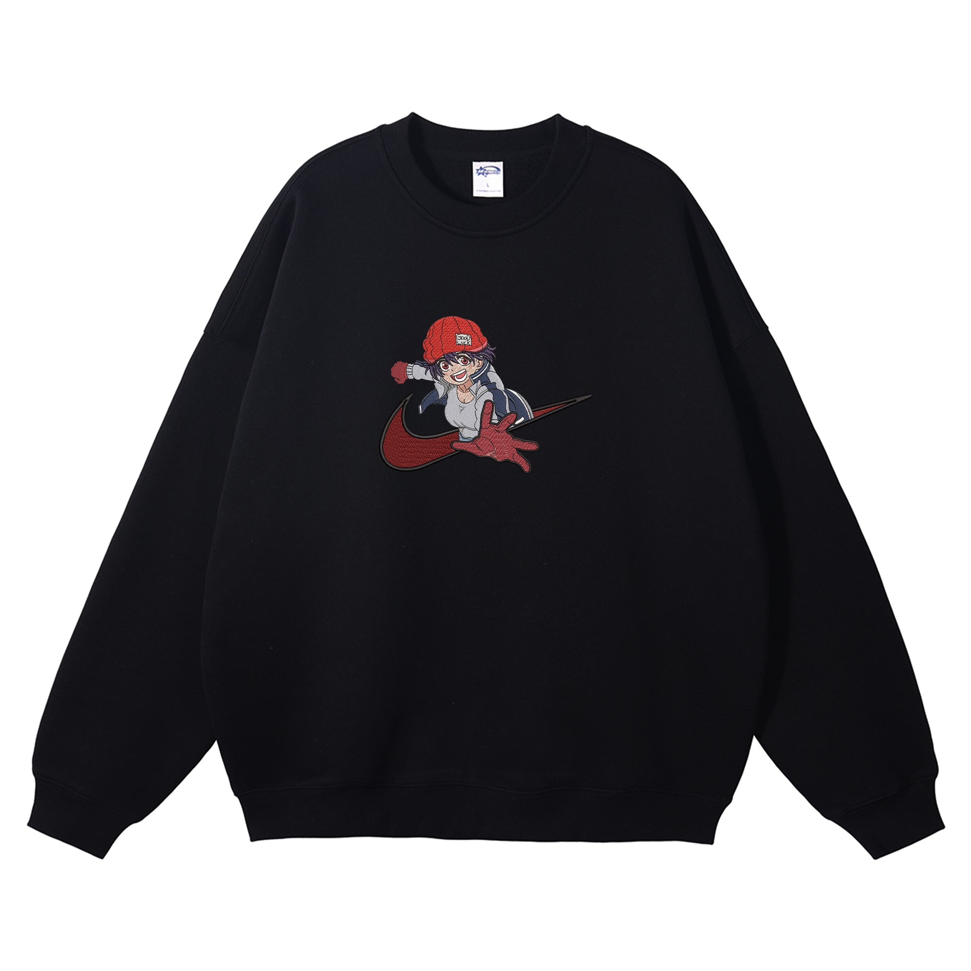 Fuuko Izumo Unluck Embroidered Crewneck Sweatshirt