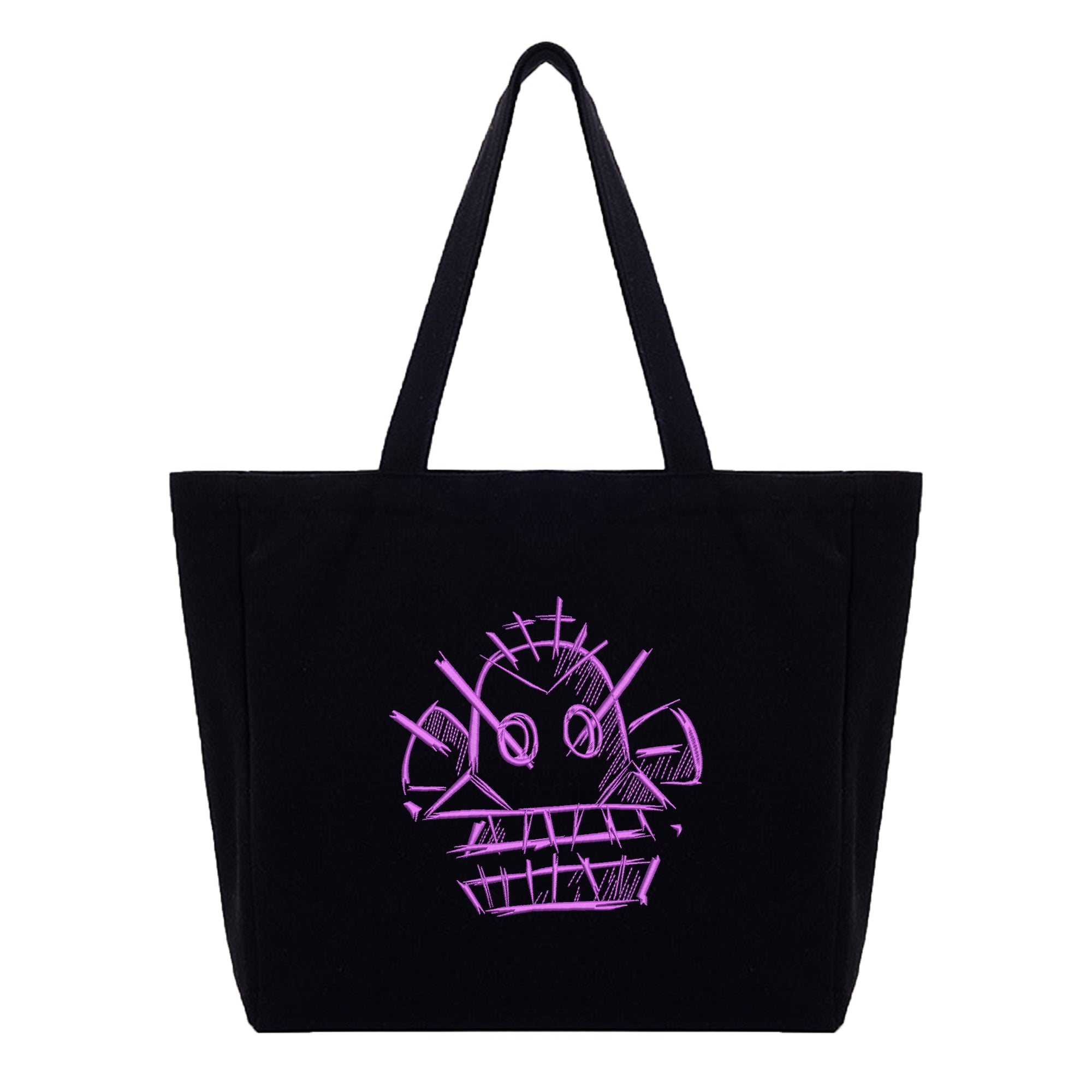 Jinx Embroidery Cotton Tote Bag