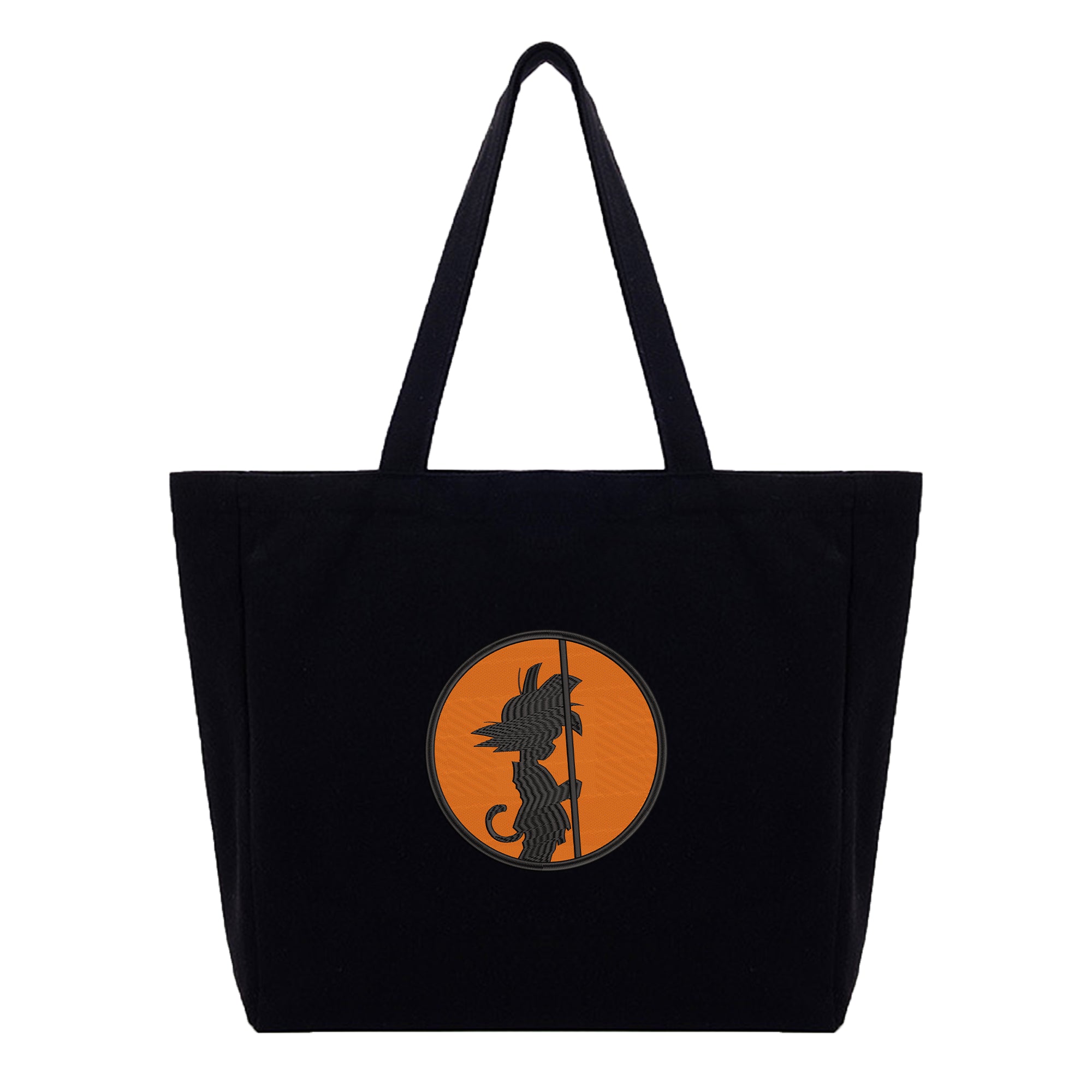 Son Goku Embroidery Cotton Tote Bag