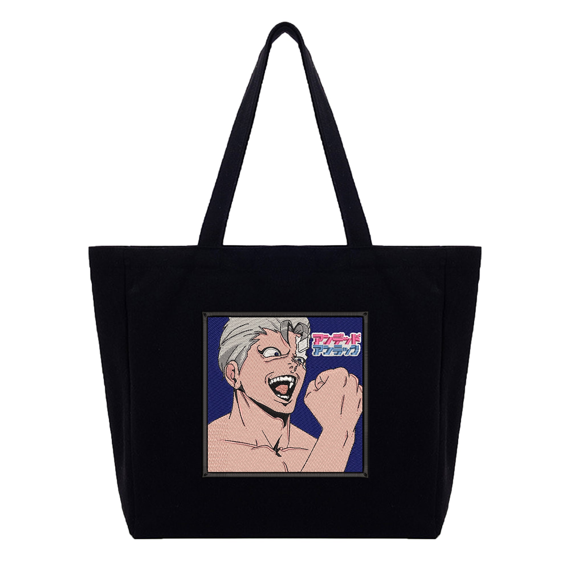 Andy Undead Embroidery Cotton Tote Bag