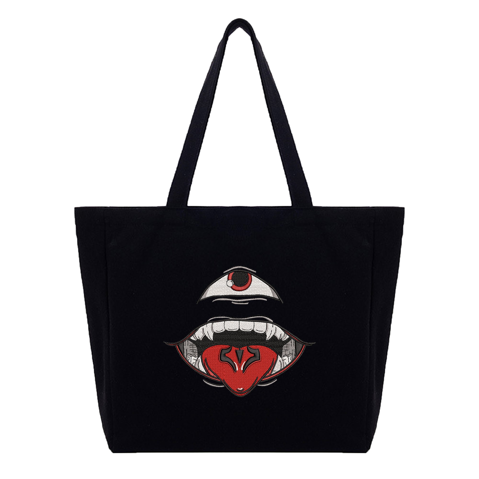 Ryomen Sukuna Embroidery Cotton Tote Bag