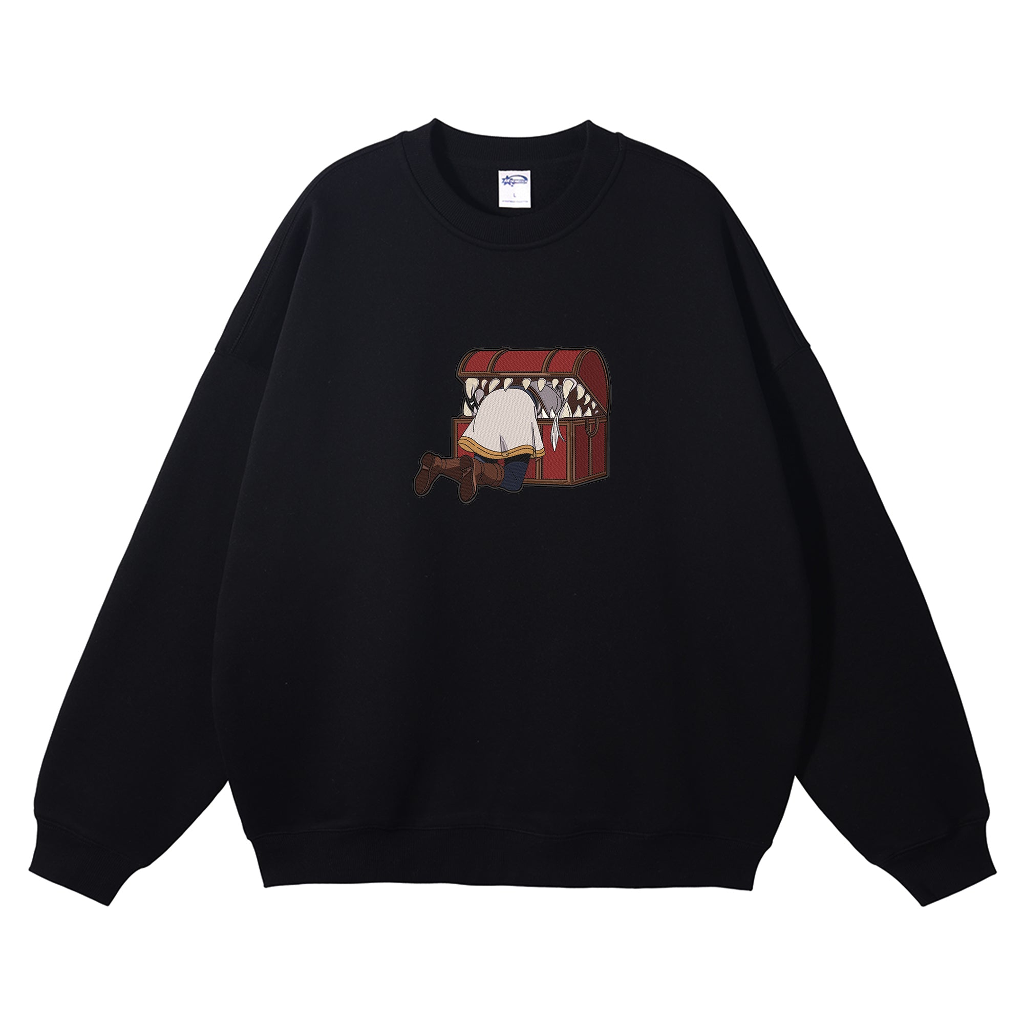 Frieren Embroidered Crewneck Sweatshirt