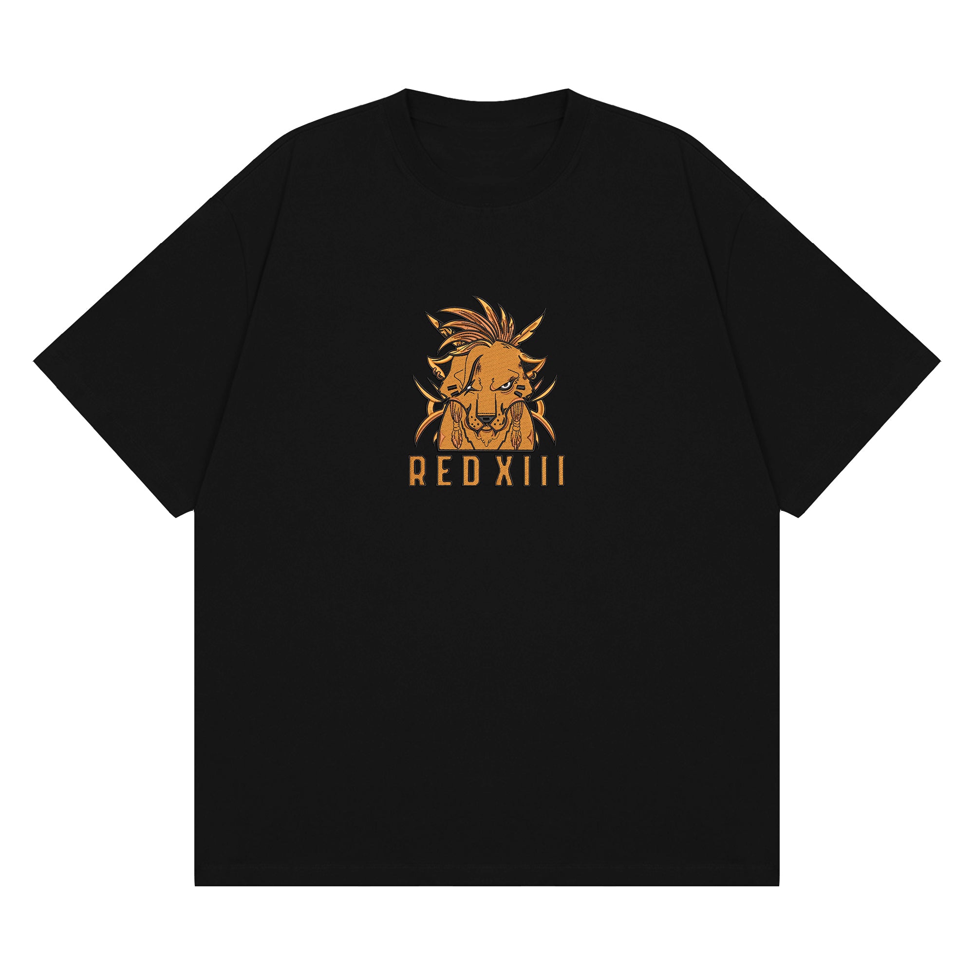 Red XIII Embroidered T-Shirt