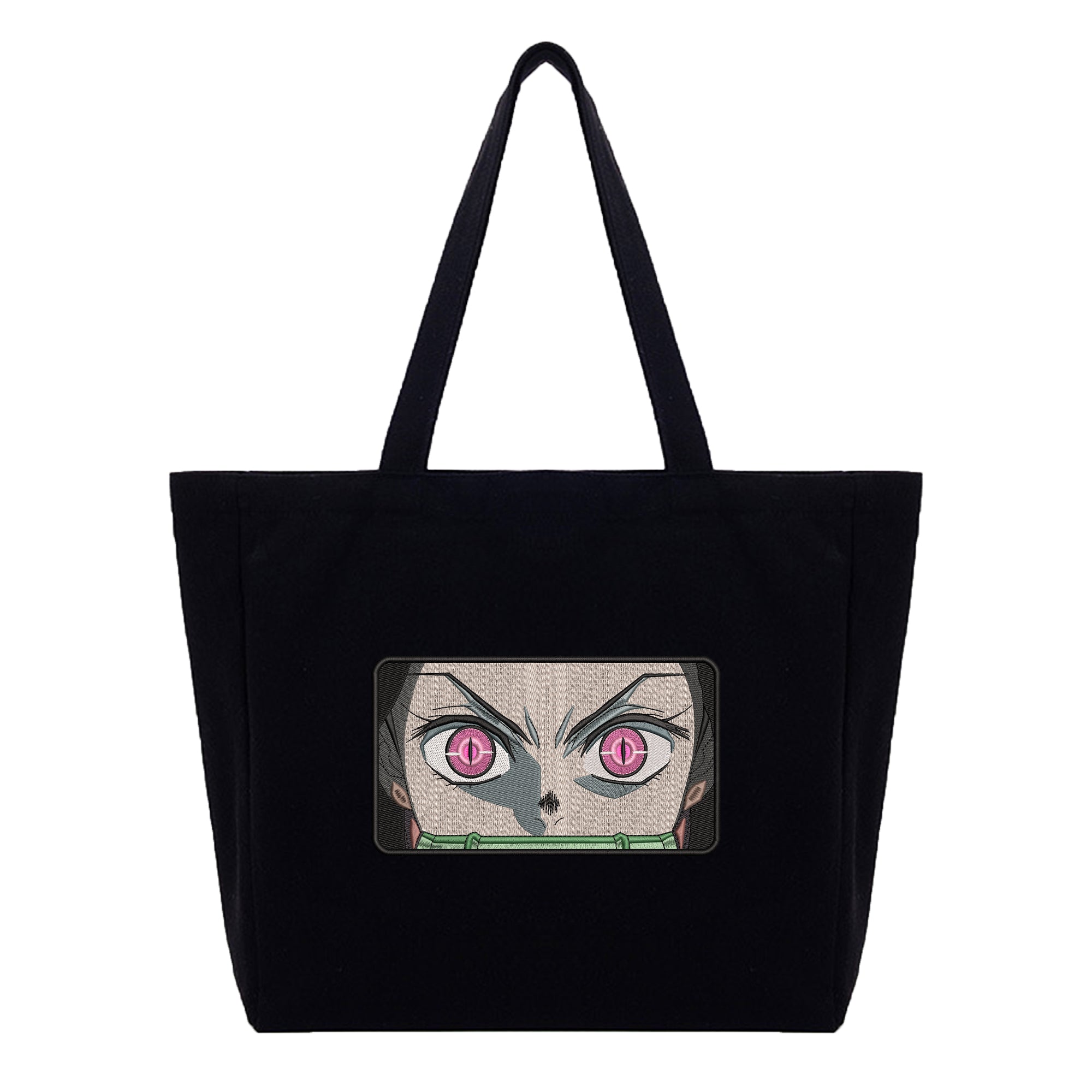 Kamado Nezuko Embroidery Cotton Tote Bag