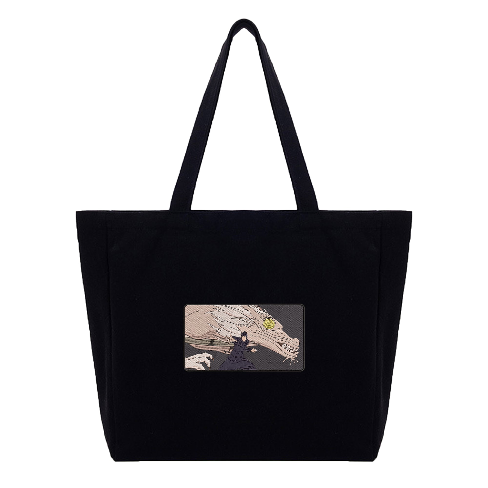 Geto Suguru Embroidery Cotton Tote Bag
