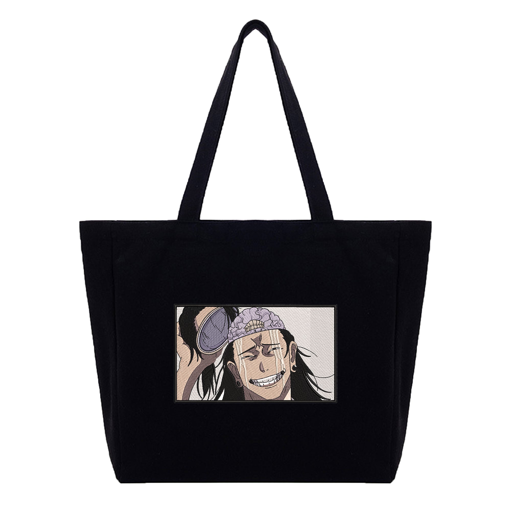 Kenjaku Geto Suguru Embroidery Cotton Tote Bag