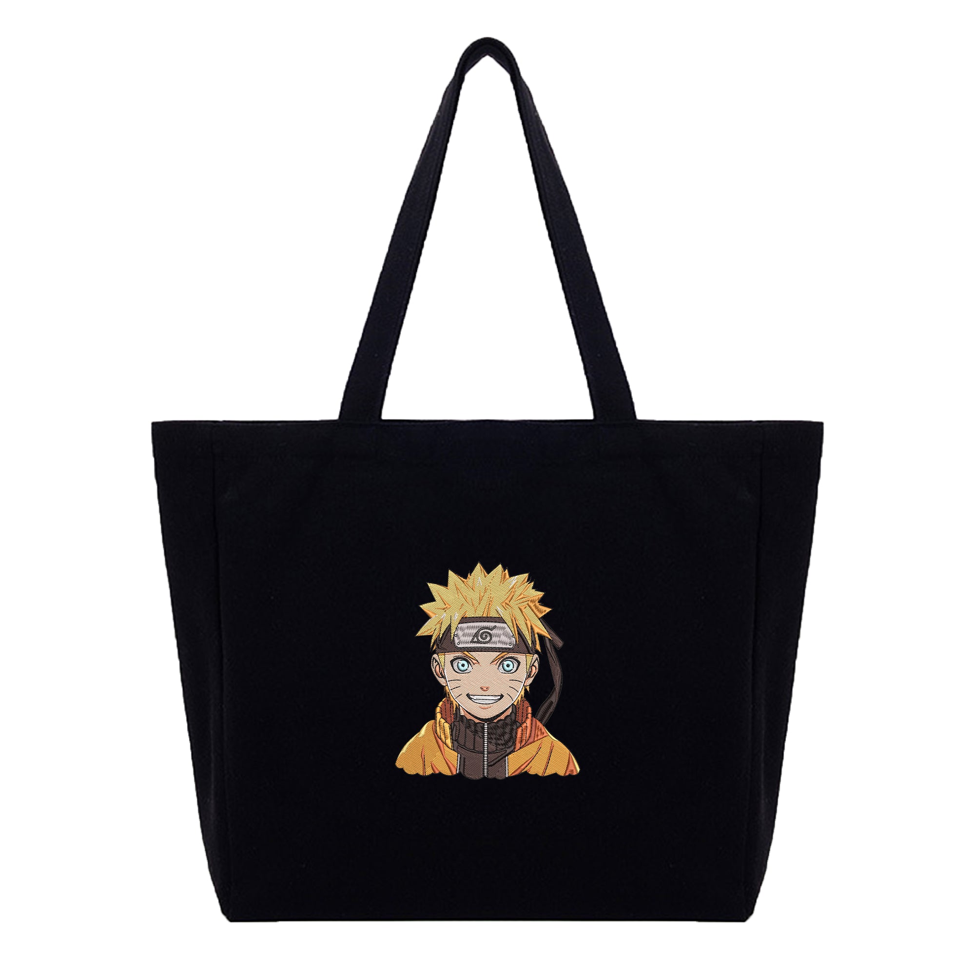 Naruto Embroidery Cotton Tote Bag