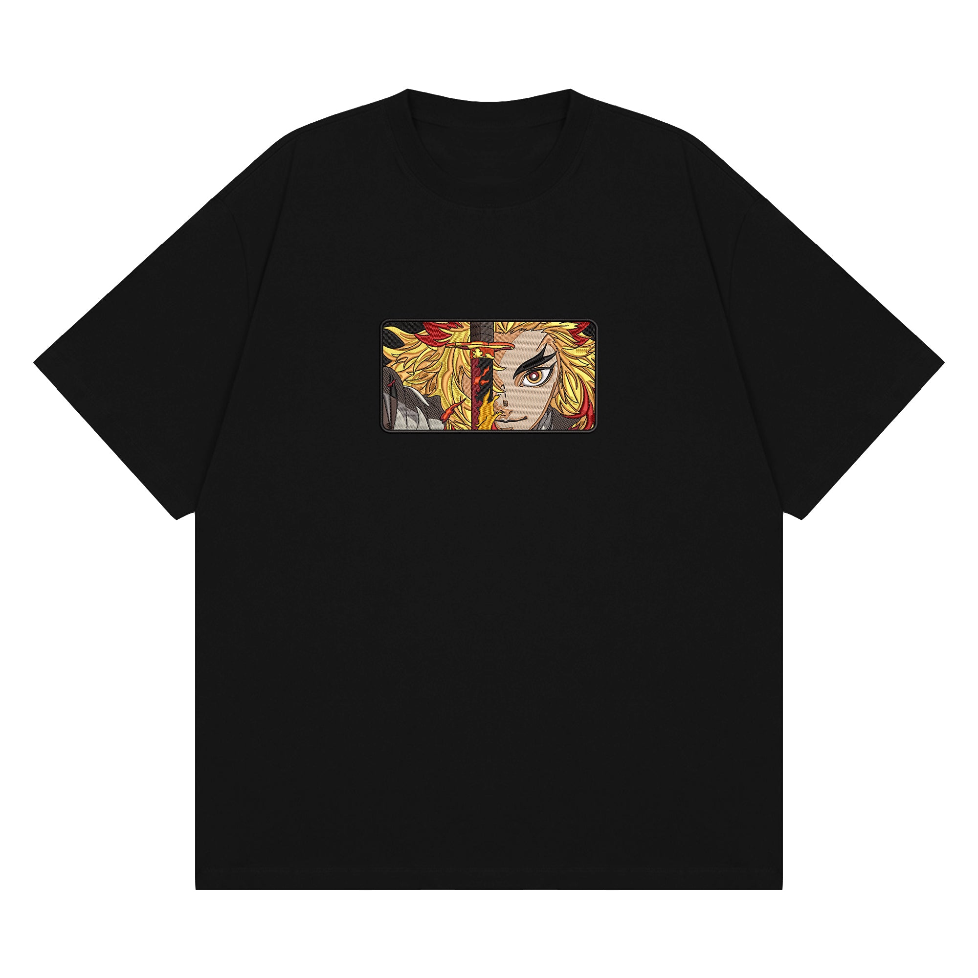 Rengoku Kyoujurou Embroidered T-Shirt