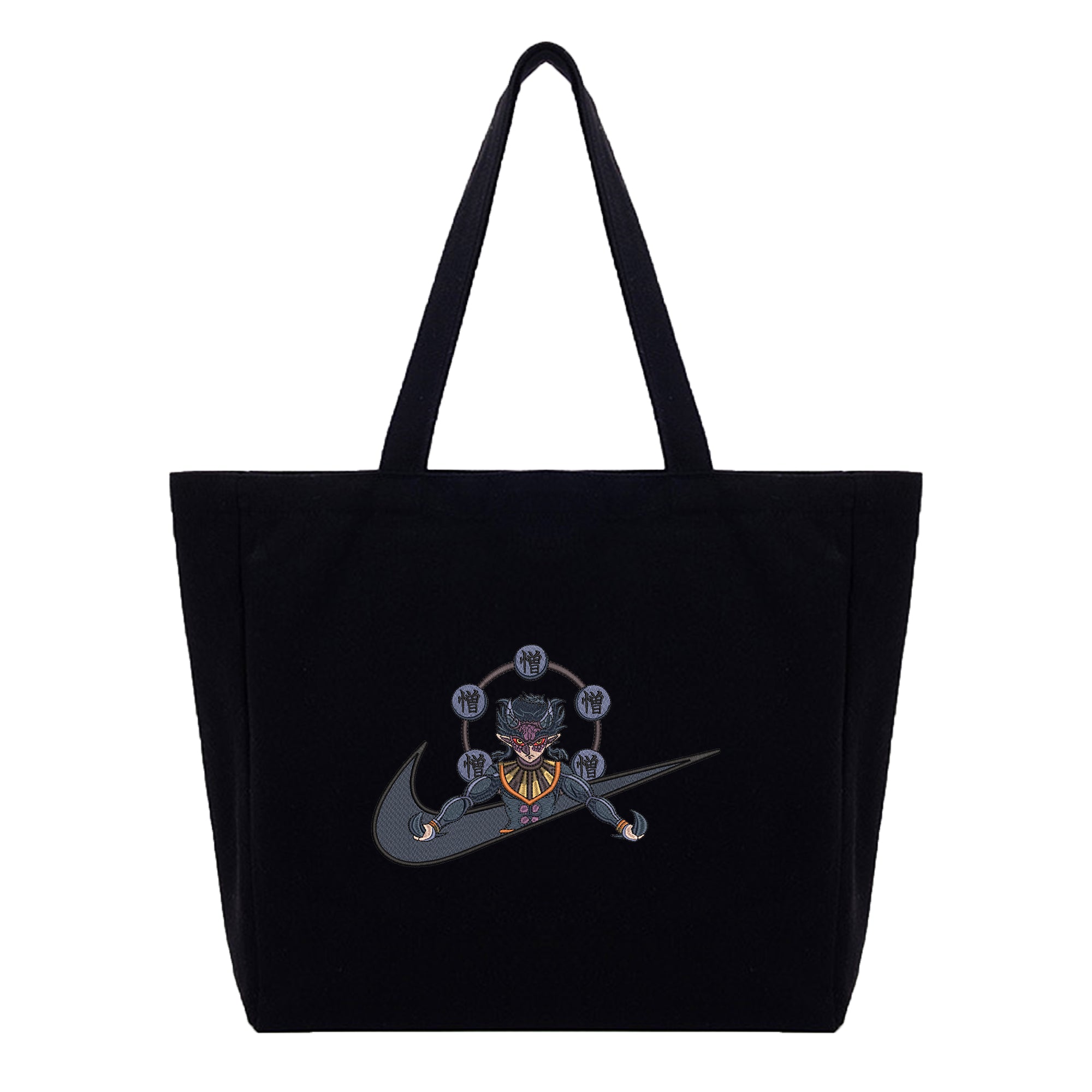 Hantengu Embroidery Cotton Tote Bag