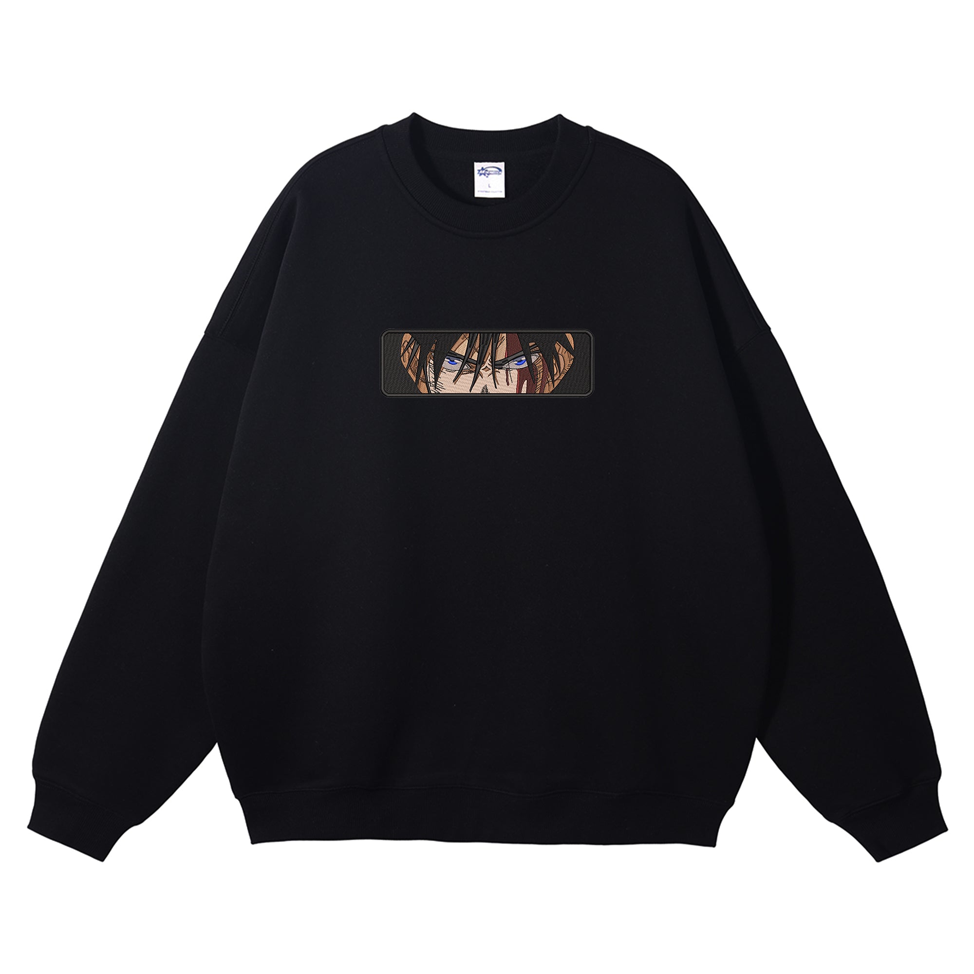 Fushiguro Megumi Embroidered Crewneck Sweatshirt