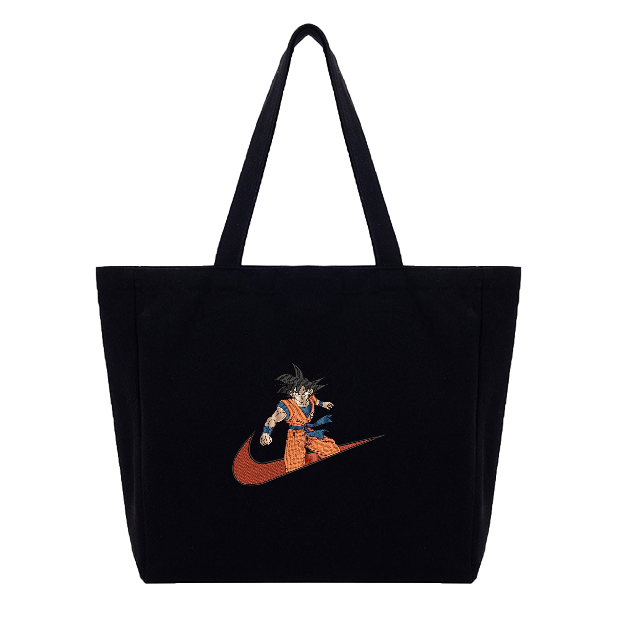 Son Goku Embroidery Cotton Tote Bag