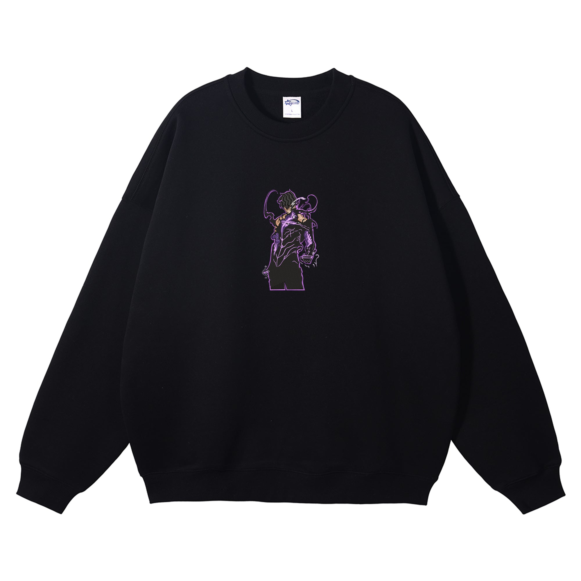 Sung Jin-woo Embroidered Crewneck Sweatshirt