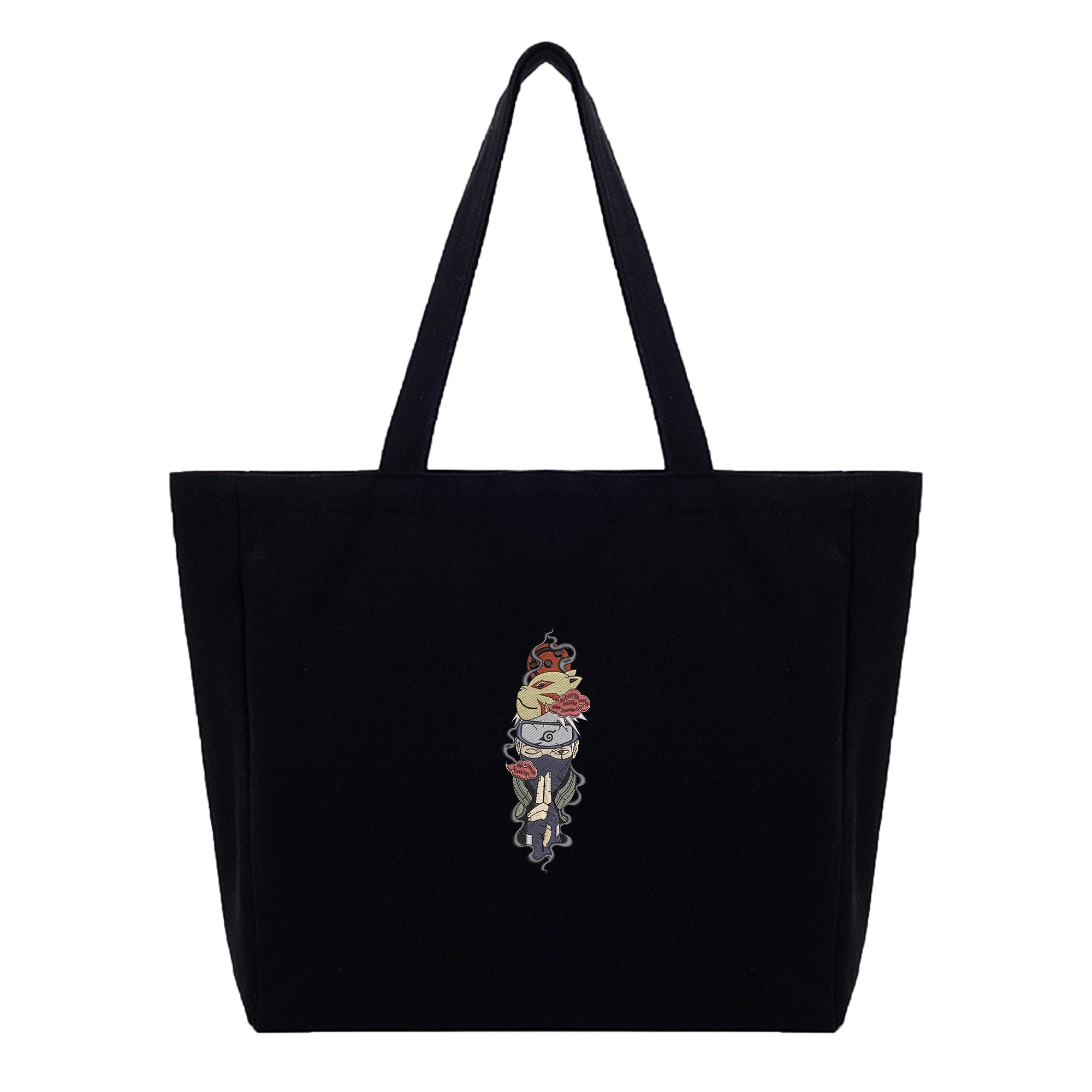 Naruto Embroidery Cotton Tote Bag
