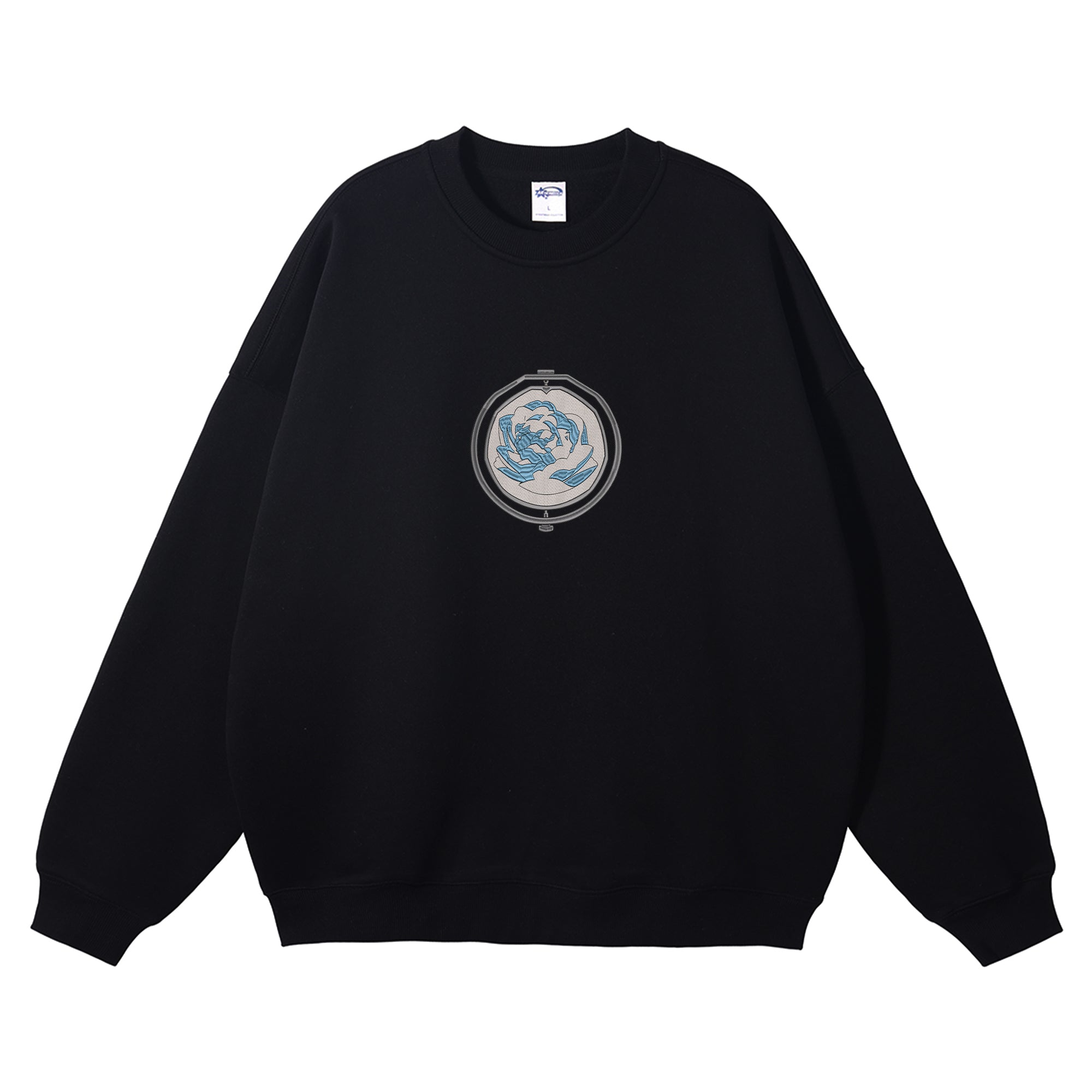 Jinx Ekko Embroidered Crewneck Sweatshirt