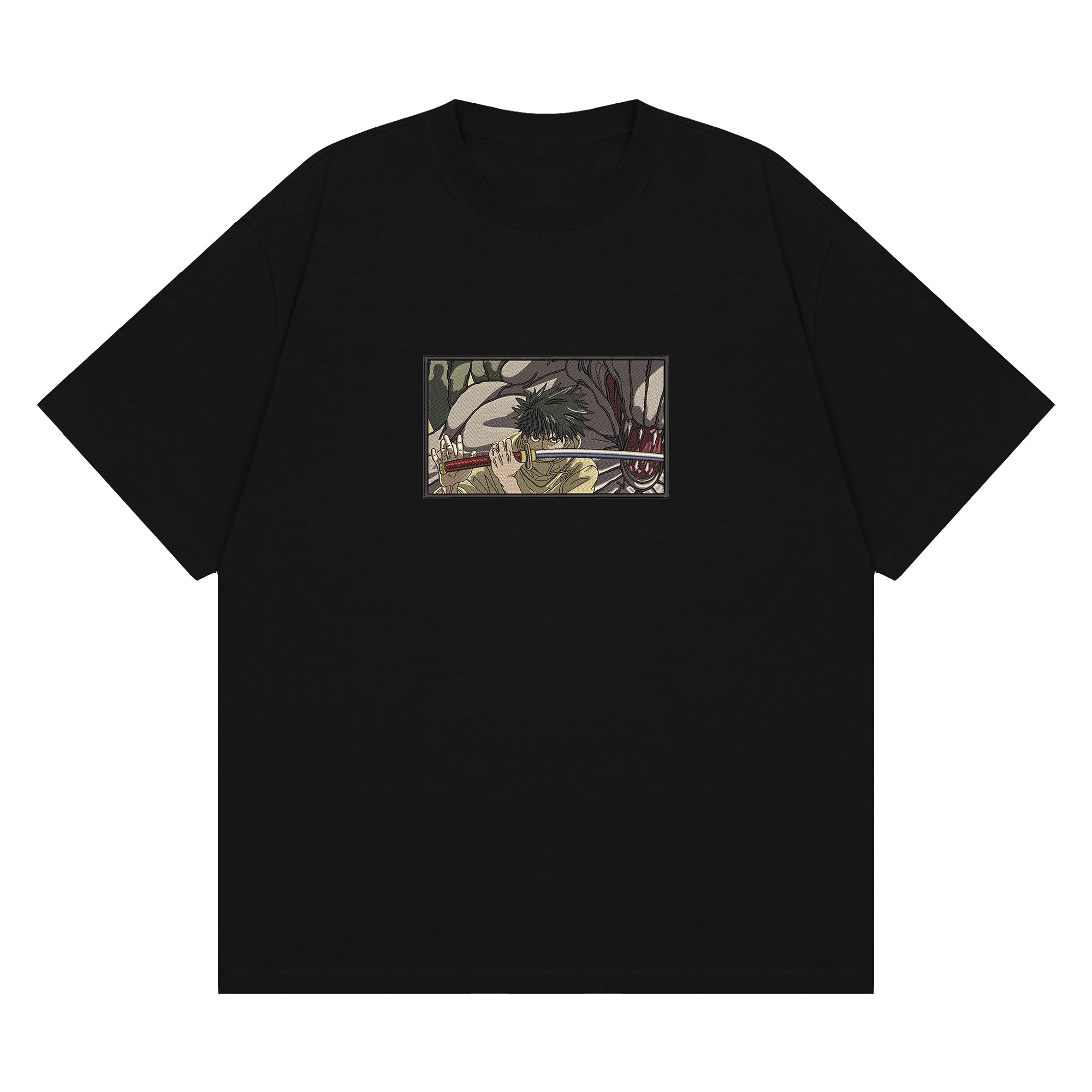 Okkotsu Yuta Embroidered T-Shirt