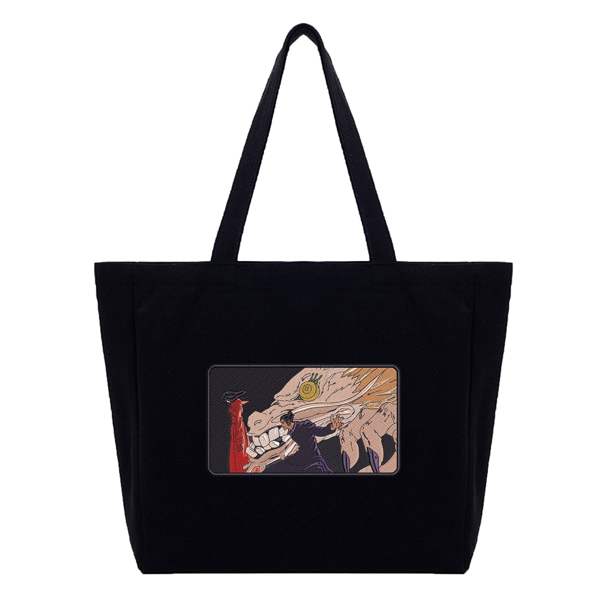 Geto Suguru Embroidery Cotton Tote Bag