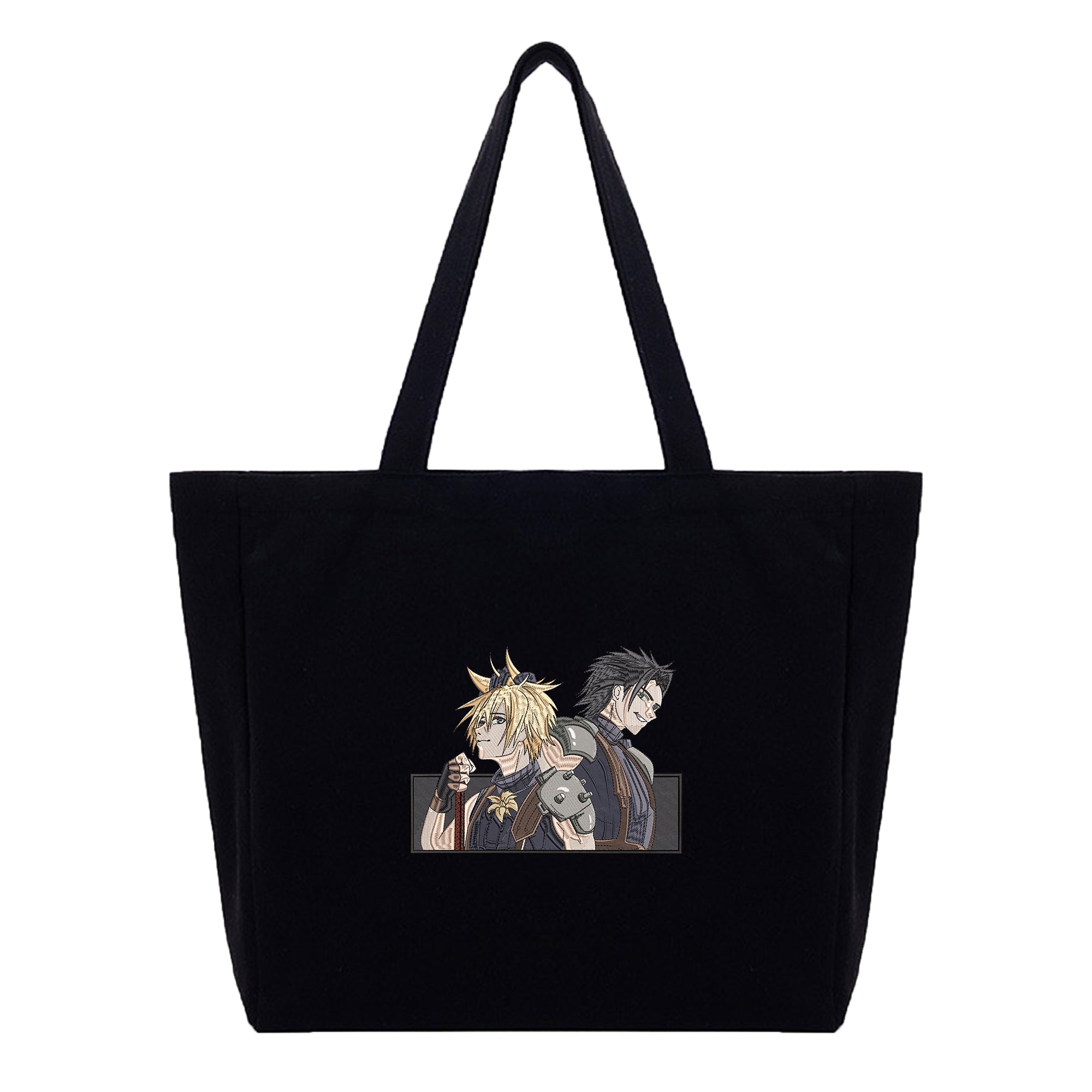 Cloud Zack Embroidery Cotton Tote Bag