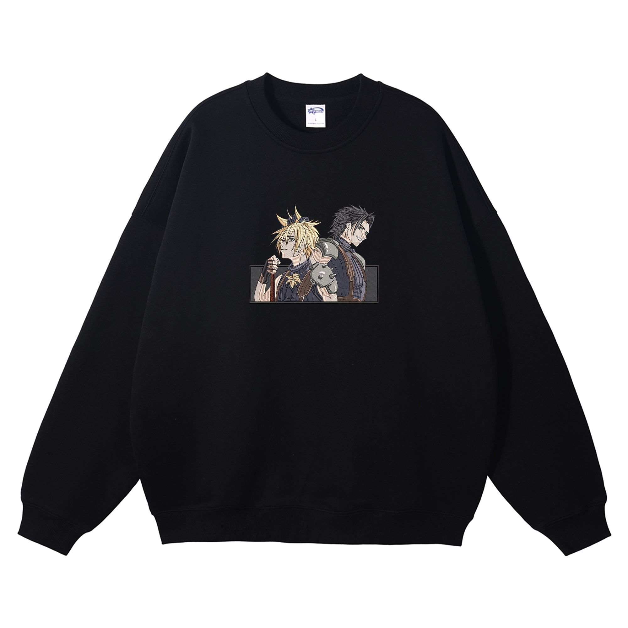 Cloud Zack Embroidered Crewneck Sweatshirt