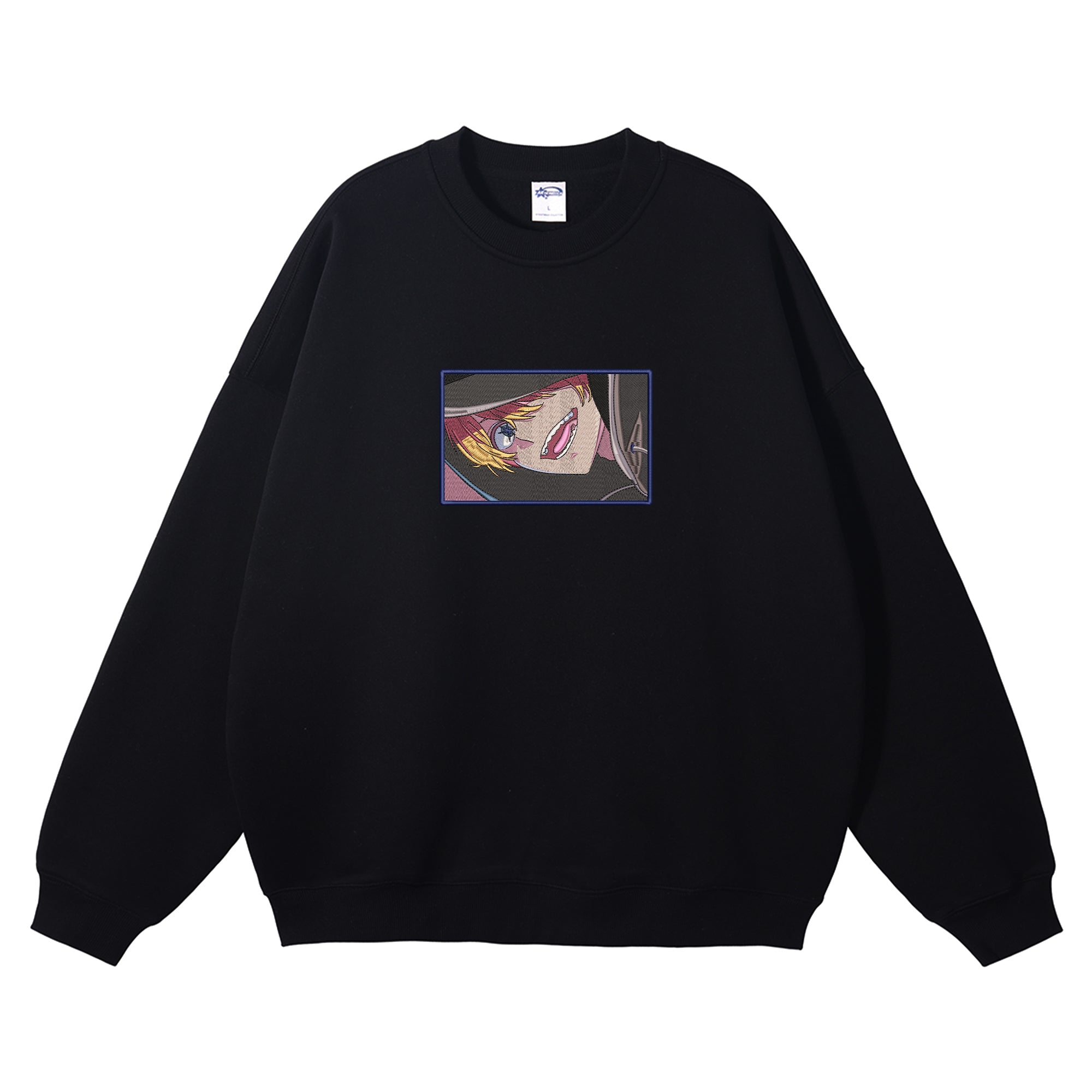 Hoshino Aquamarine Embroidered Crewneck Sweatshirt