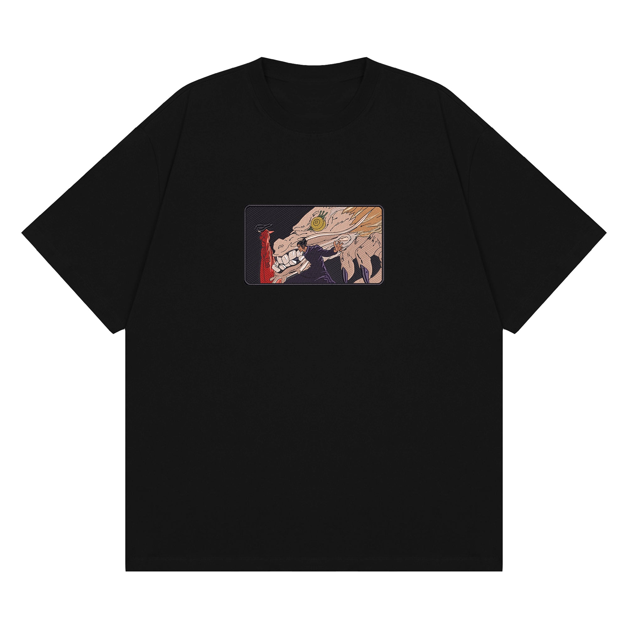 Geto Suguru Embroidered T-Shirt