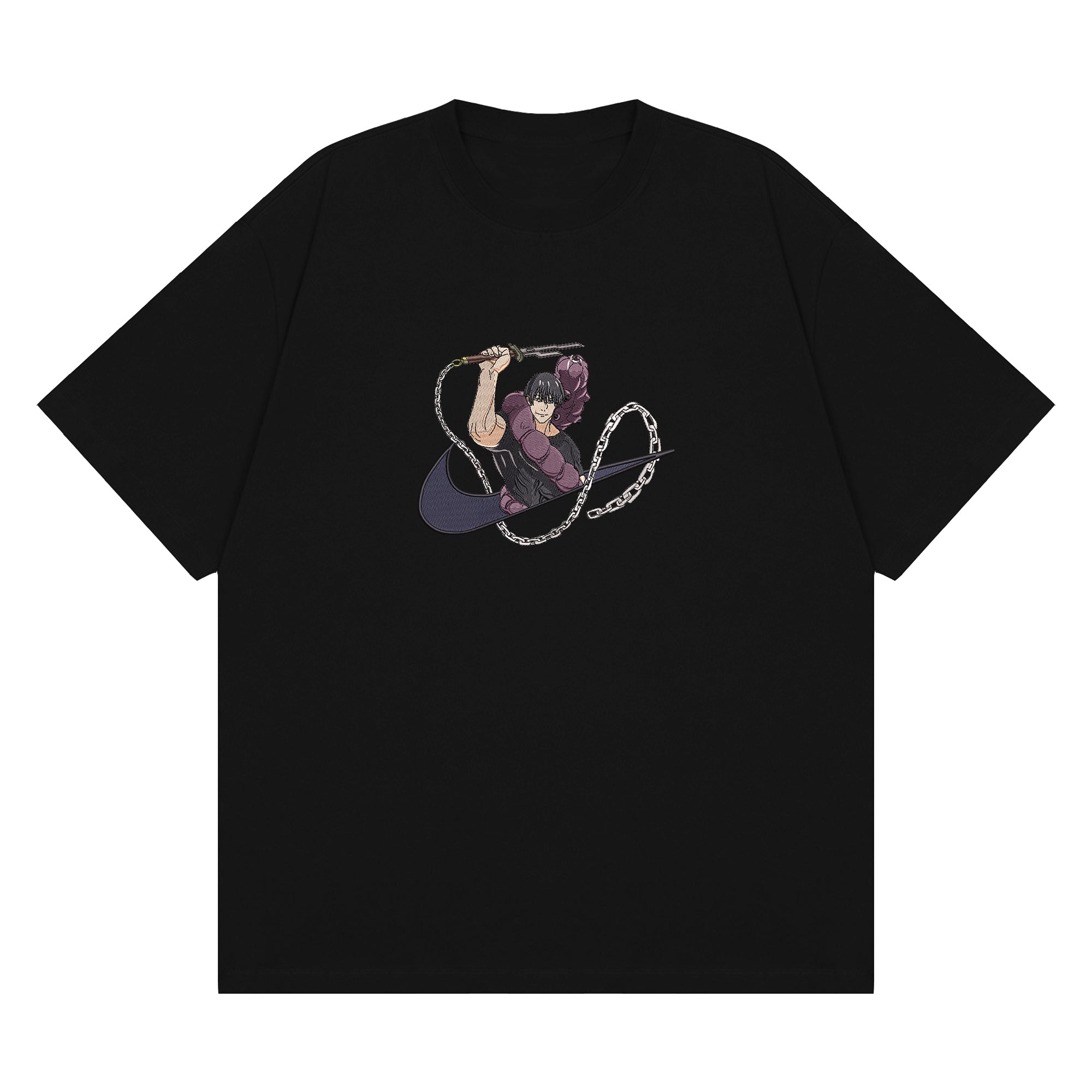 Fushiguro Toji Embroidered T-Shirt