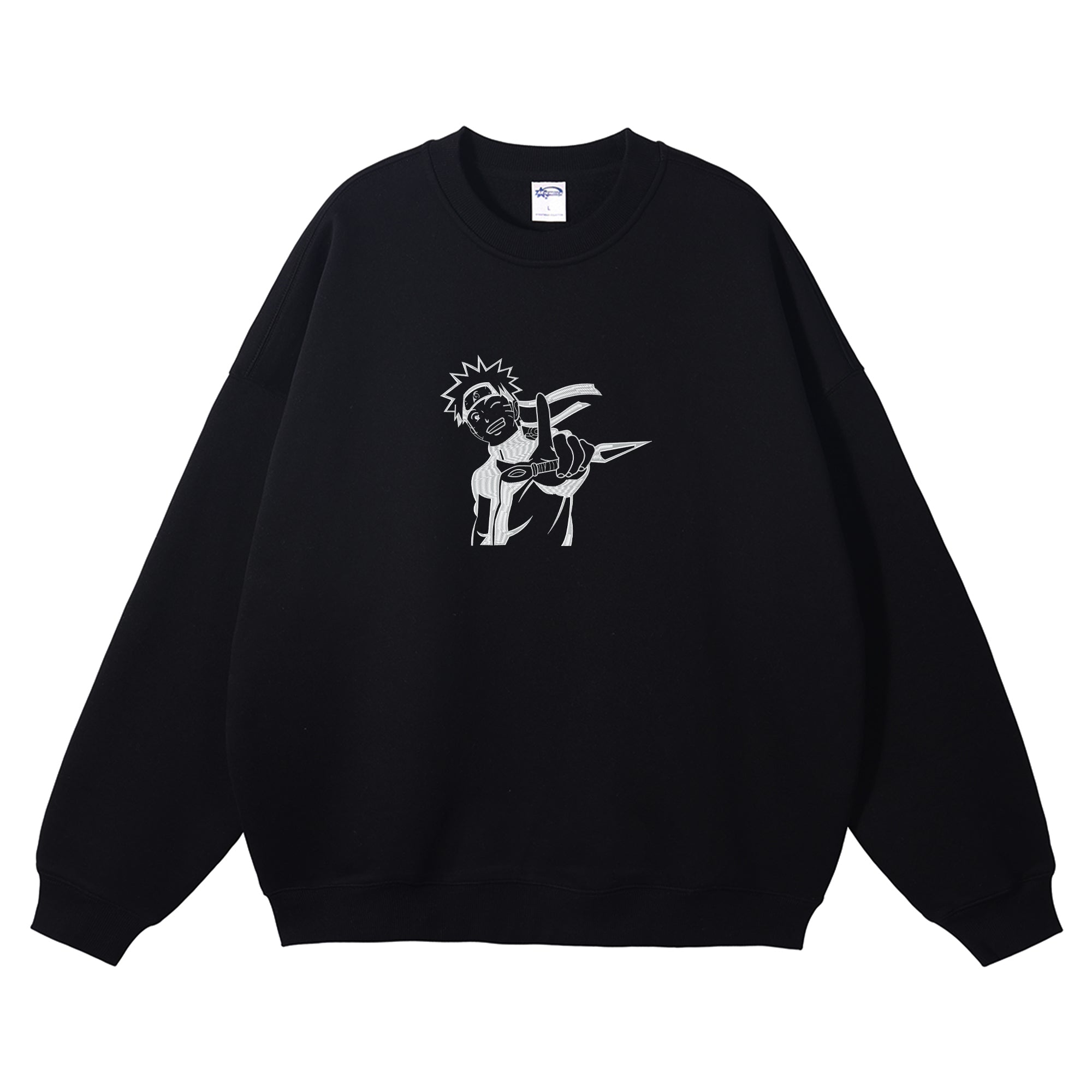 Naruto Embroidered Crewneck Sweatshirt