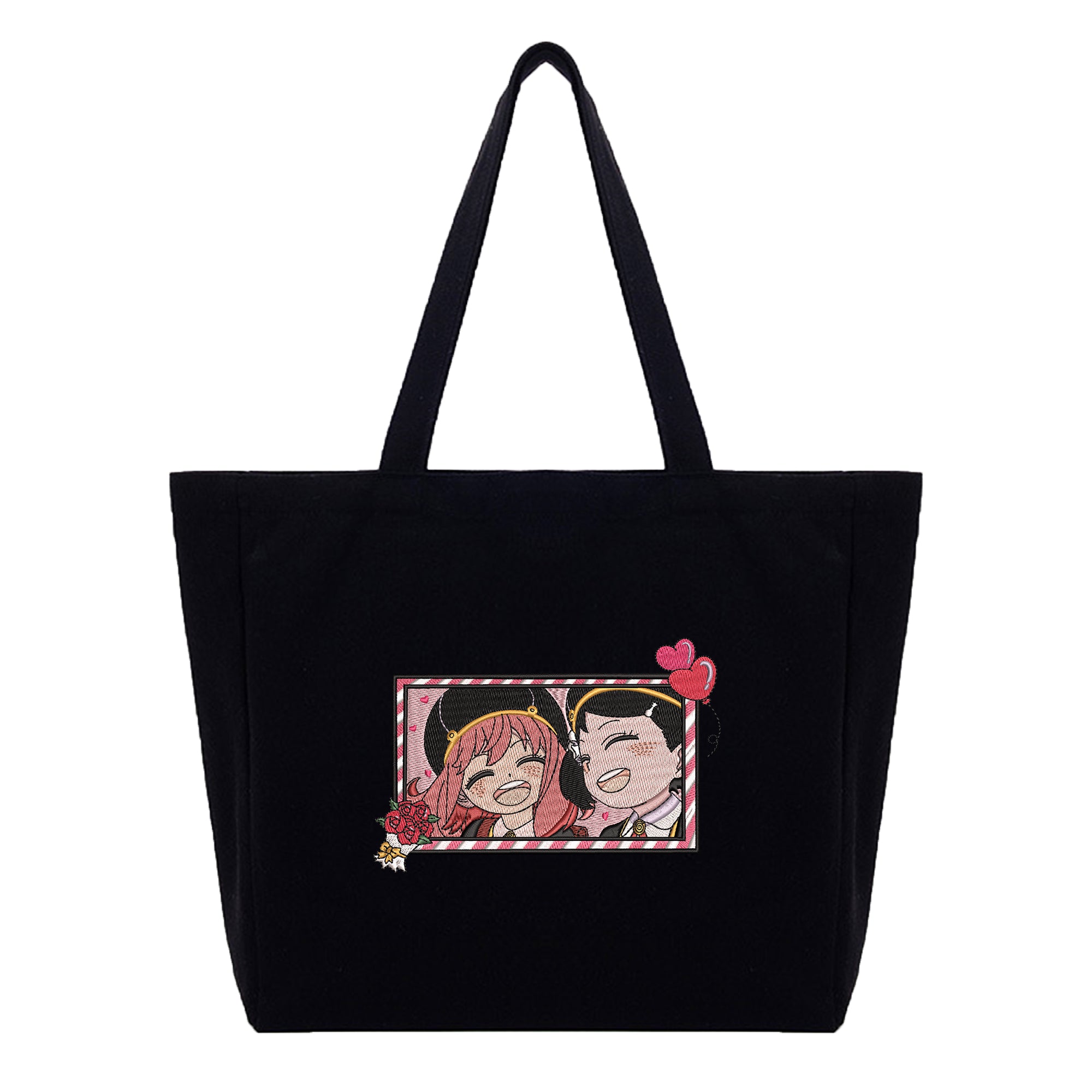 Anya Forger Becky Embroidery Cotton Tote Bag