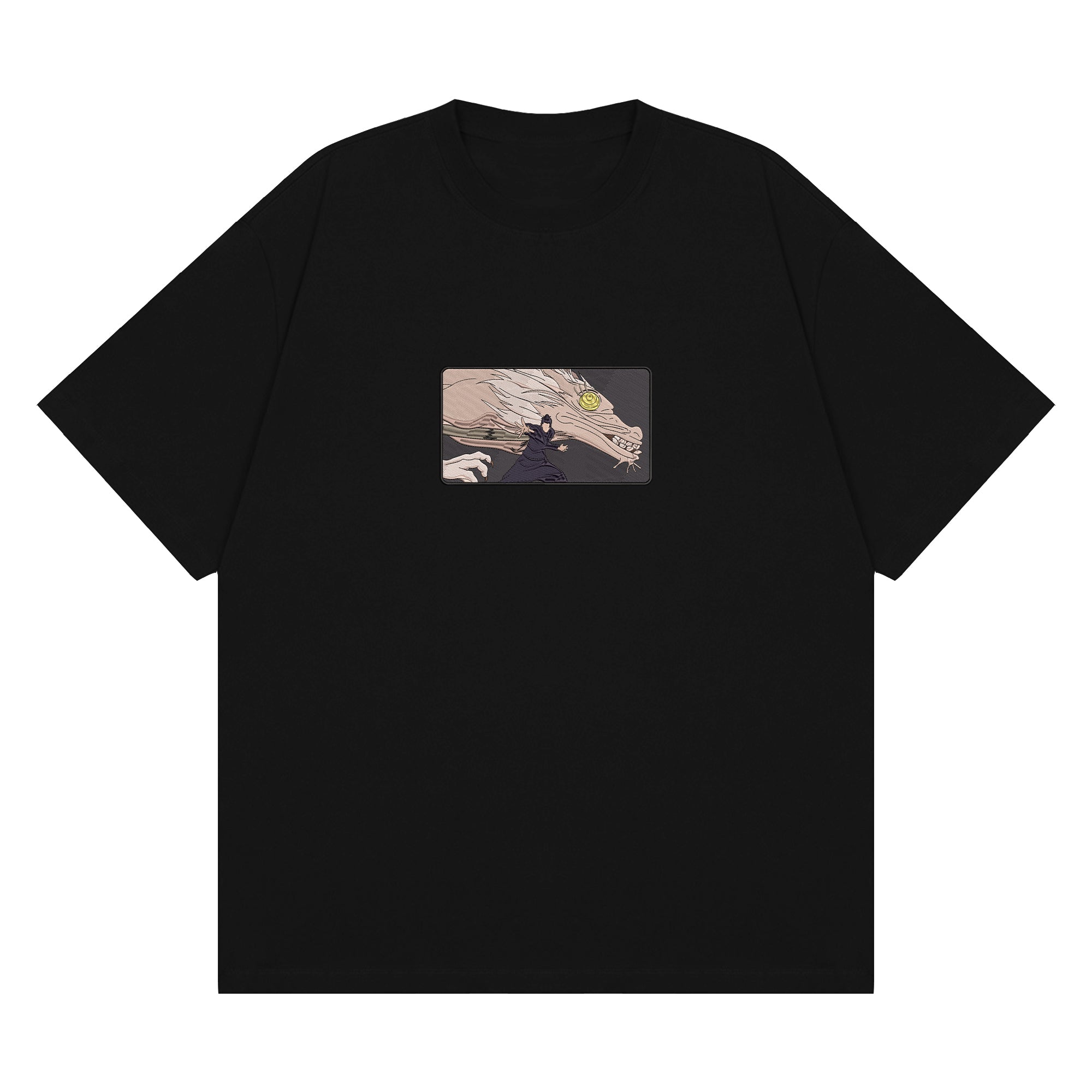 Geto Suguru Embroidered T-Shirt