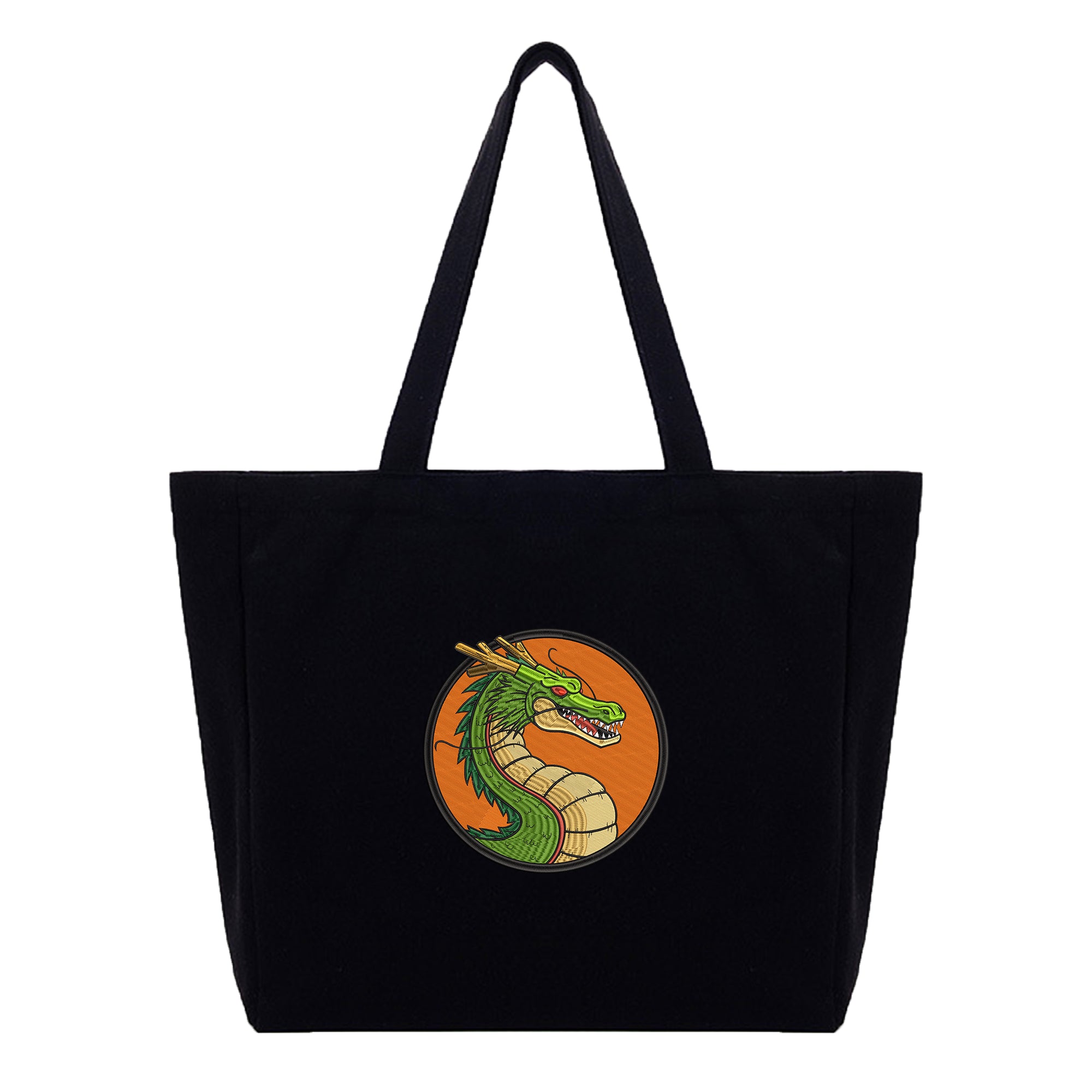 Dragon Ball Embroidery Cotton Tote Bag