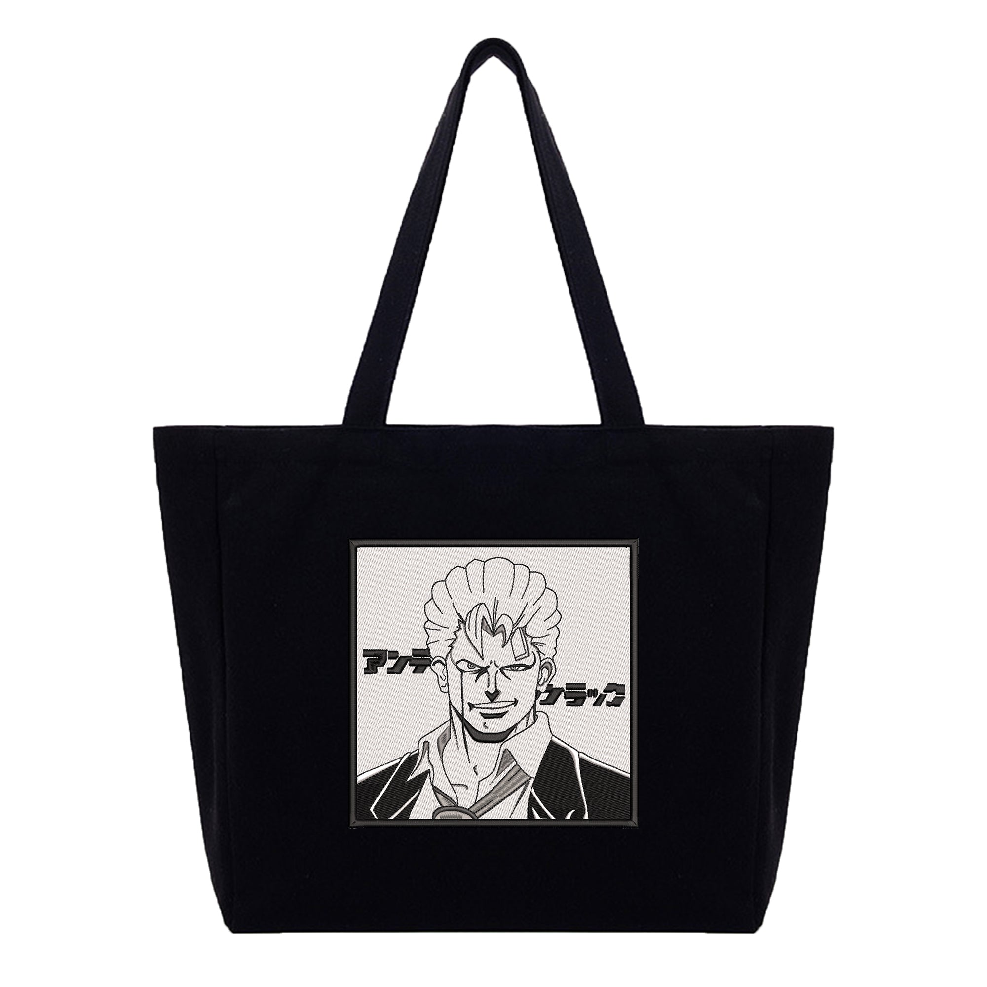 Andy Undead Embroidery Cotton Tote Bag