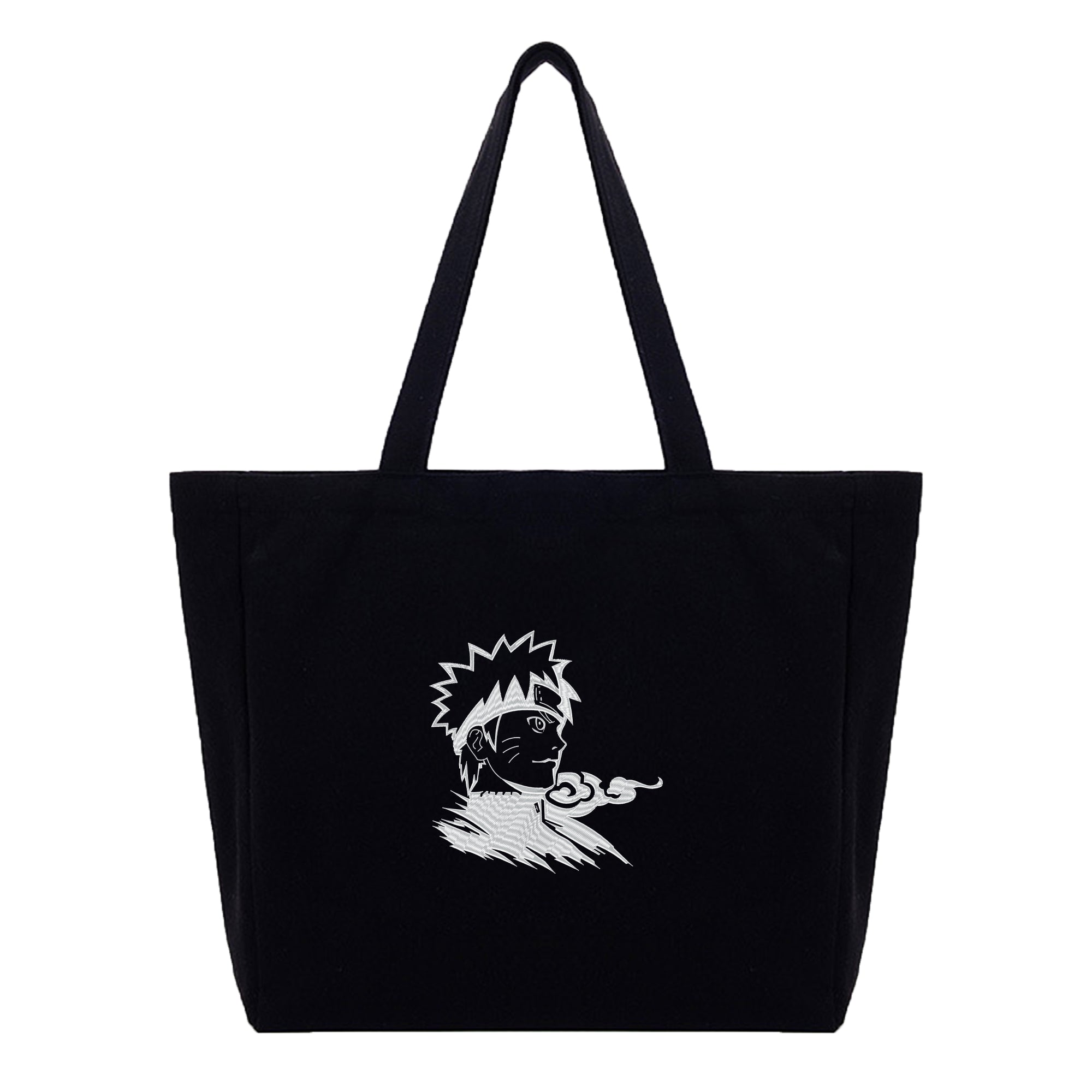 Naruto Embroidery Cotton Tote Bag