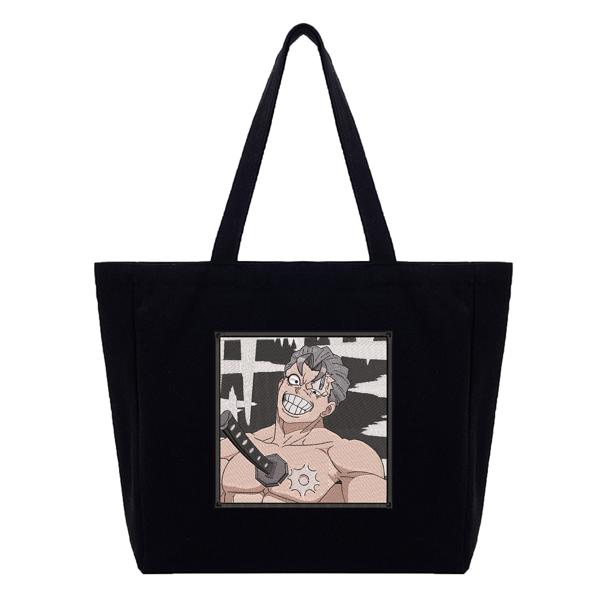 Andy Undead Embroidery Cotton Tote Bag