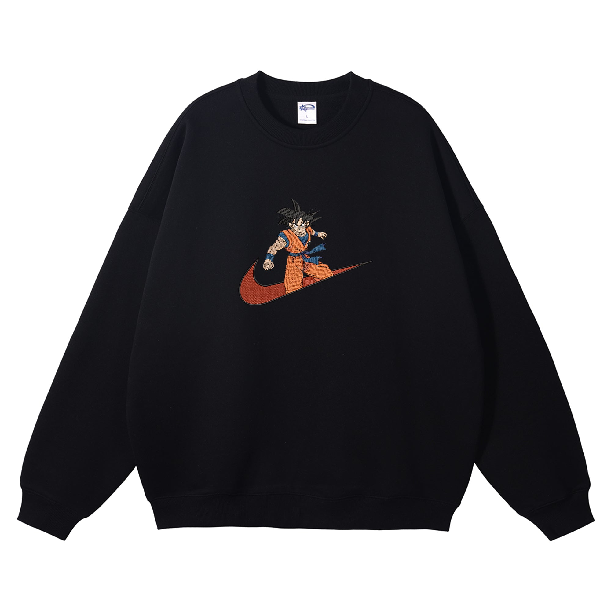 Son Goku Embroidered Crewneck Sweatshirt