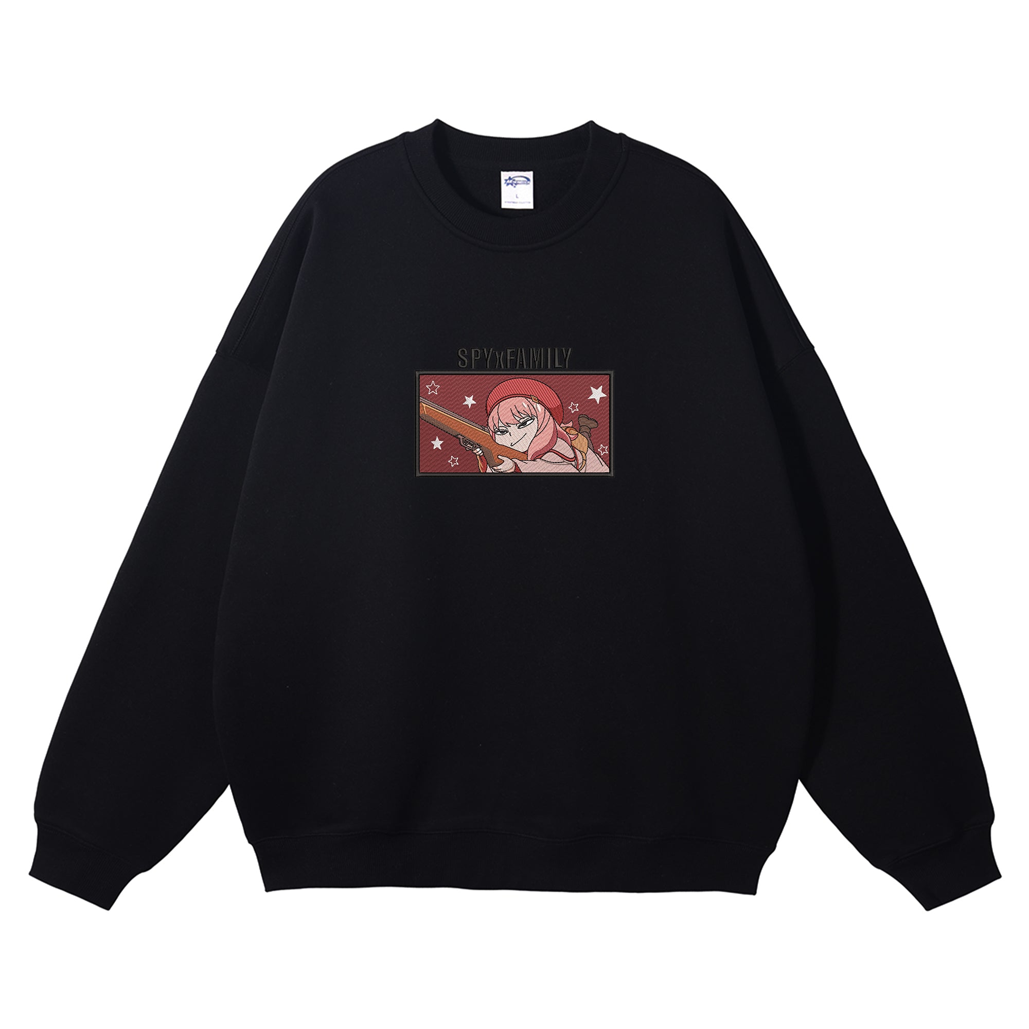 Anya Forger Embroidered Crewneck Sweatshirt