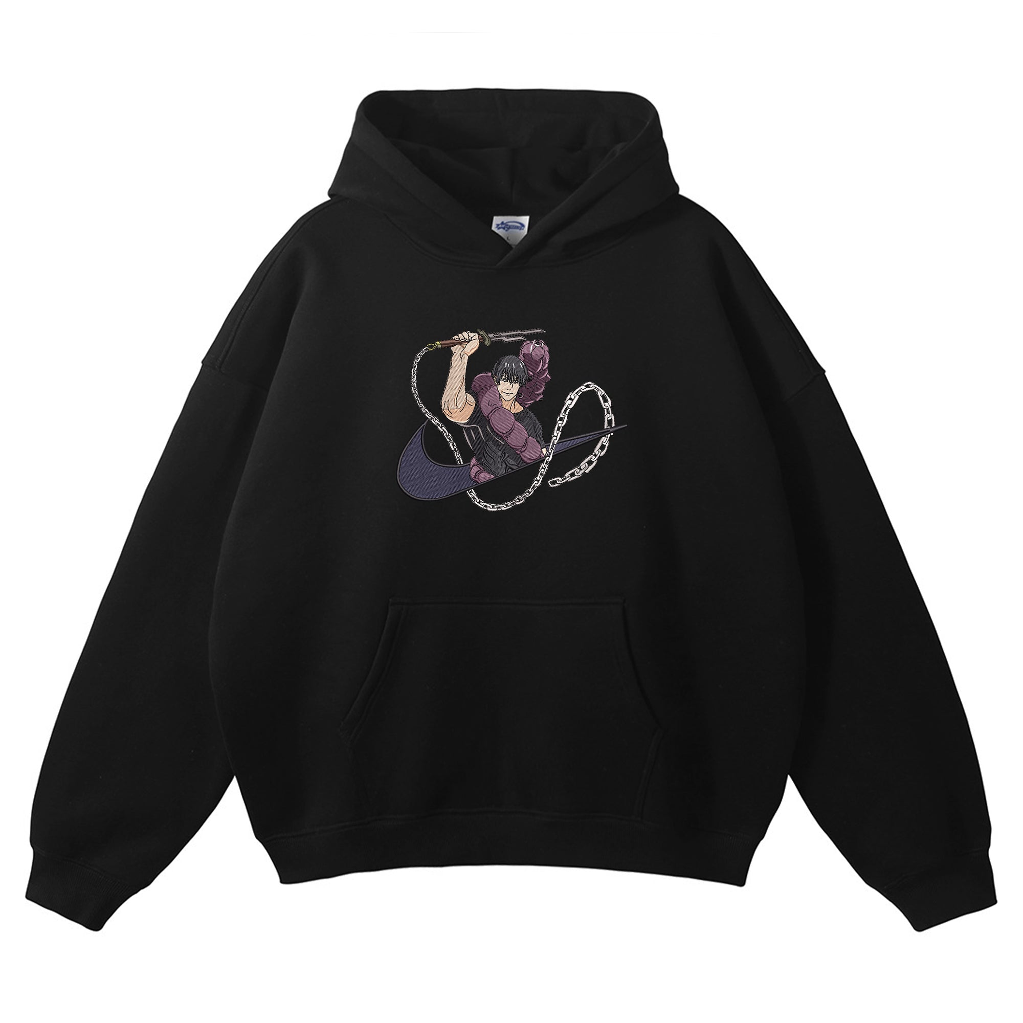 Fushiguro Toji Embroidered Hoodie