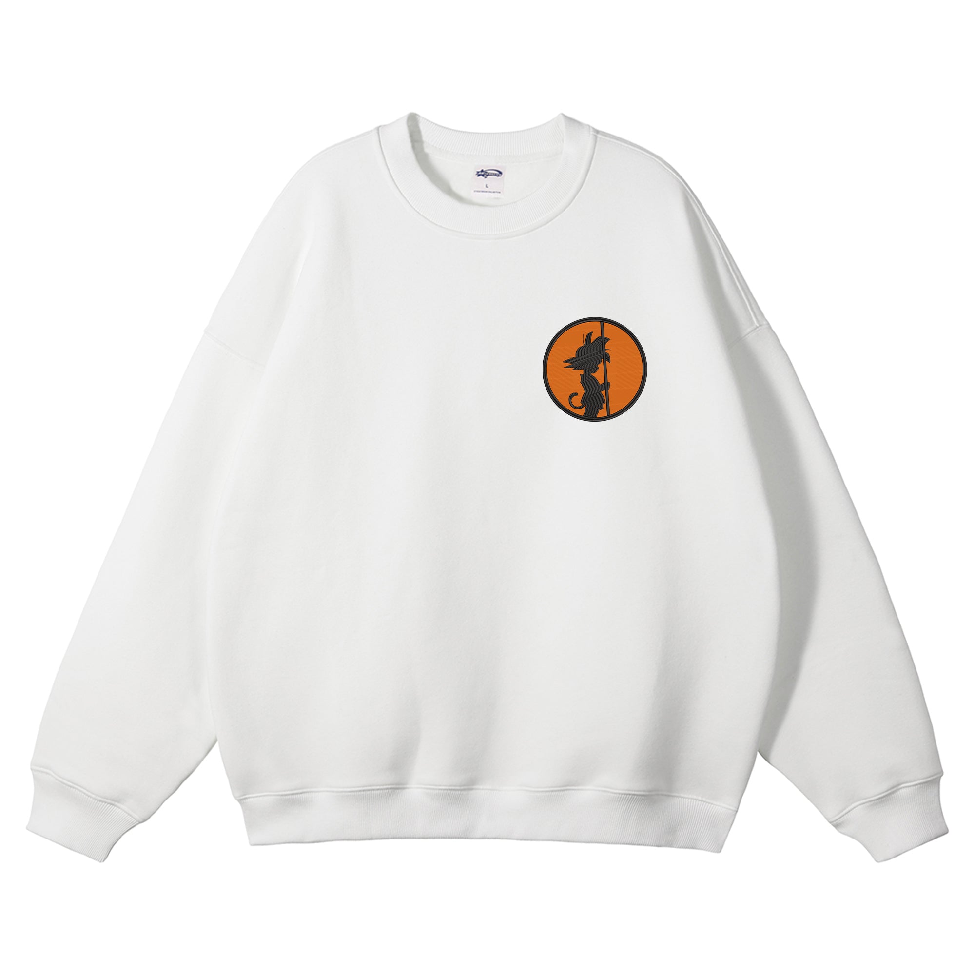 Son Goku Embroidered Crewneck Sweatshirt