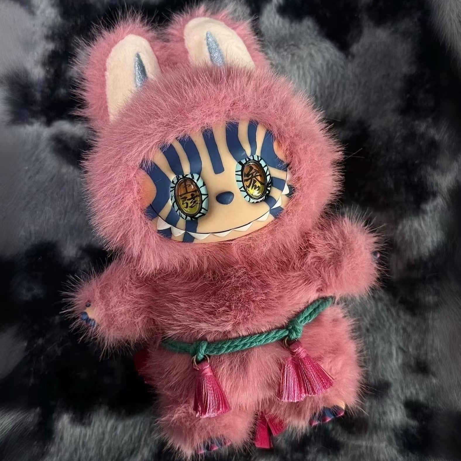 Custom Labubu Plush Doll Akaza