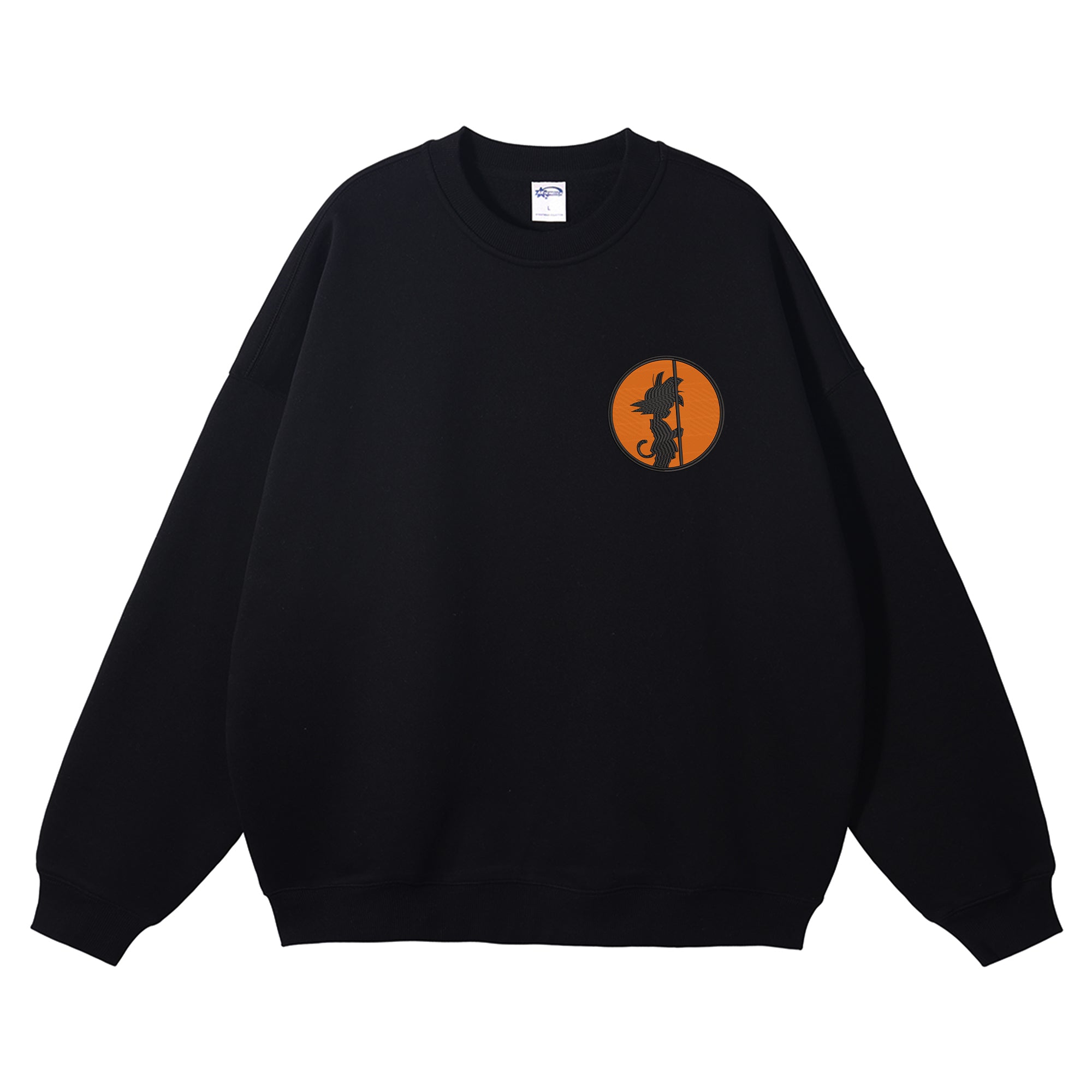 Son Goku Embroidered Crewneck Sweatshirt