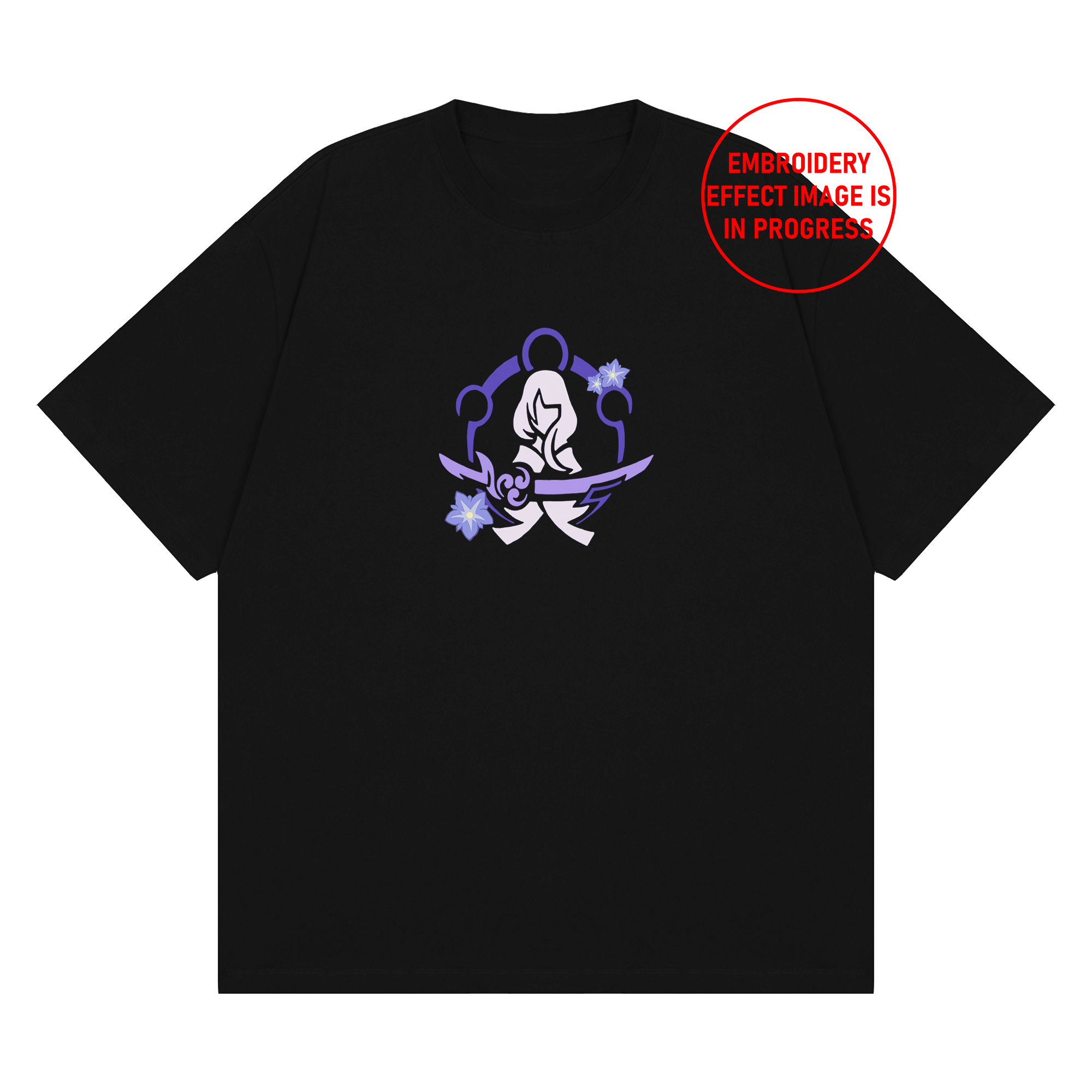 Raiden Shogun Embroidered T-Shirt