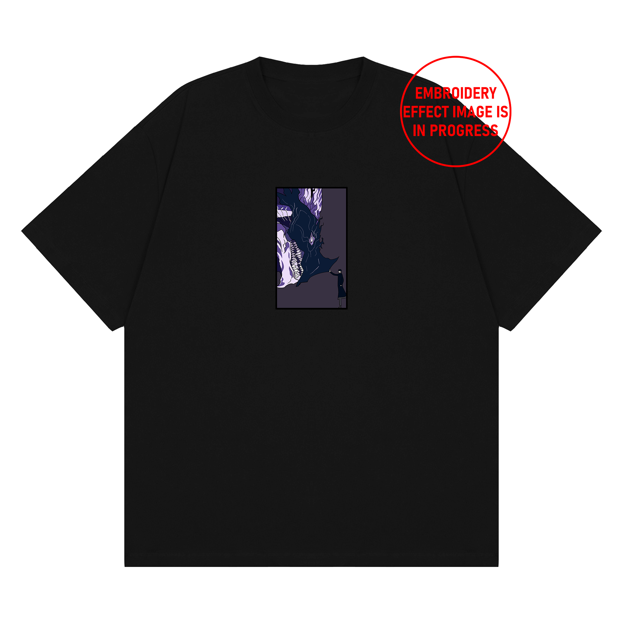 Sung Jin-woo Embroidered T-Shirt