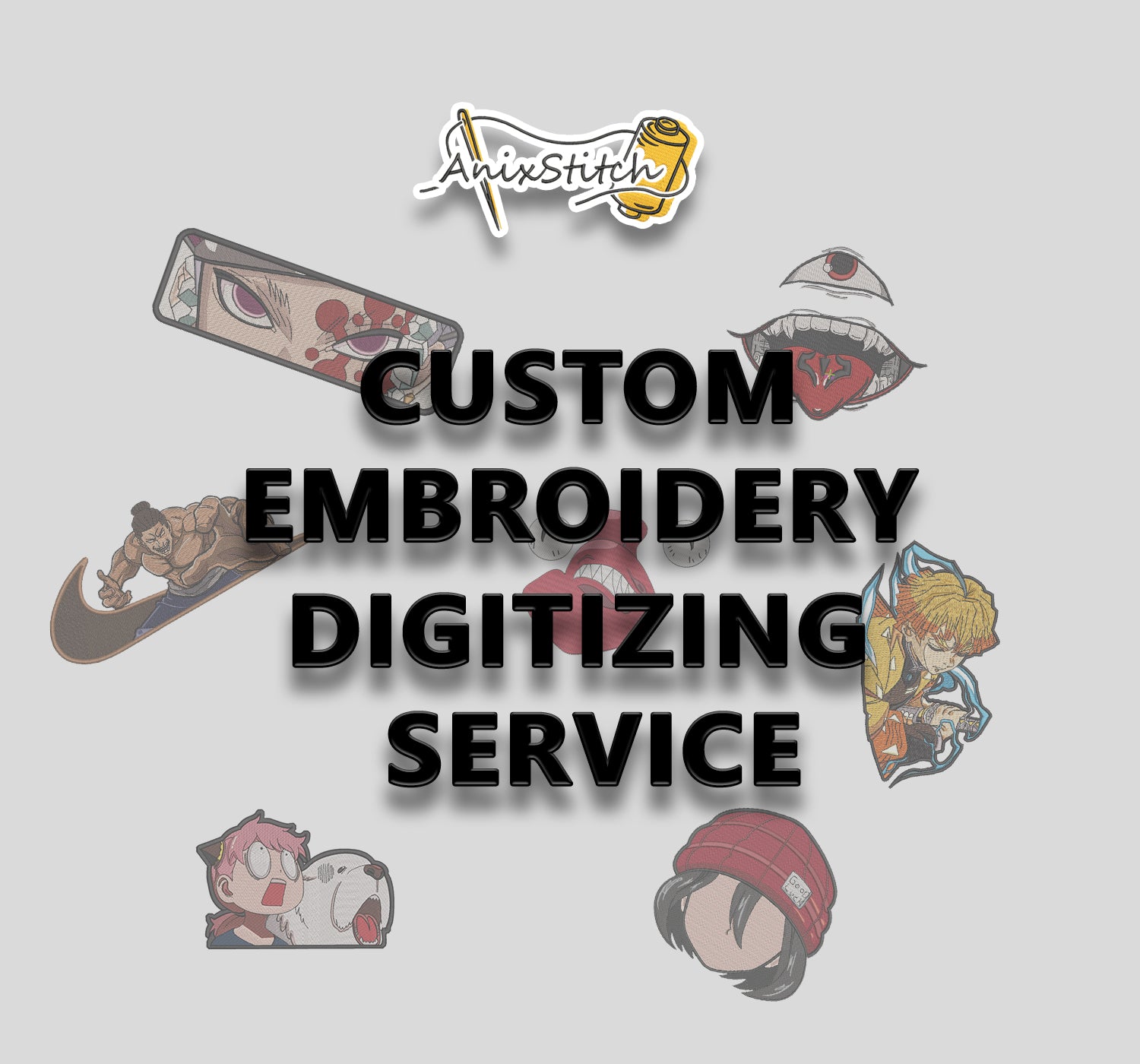 Custom Embroidery Digitizing Service