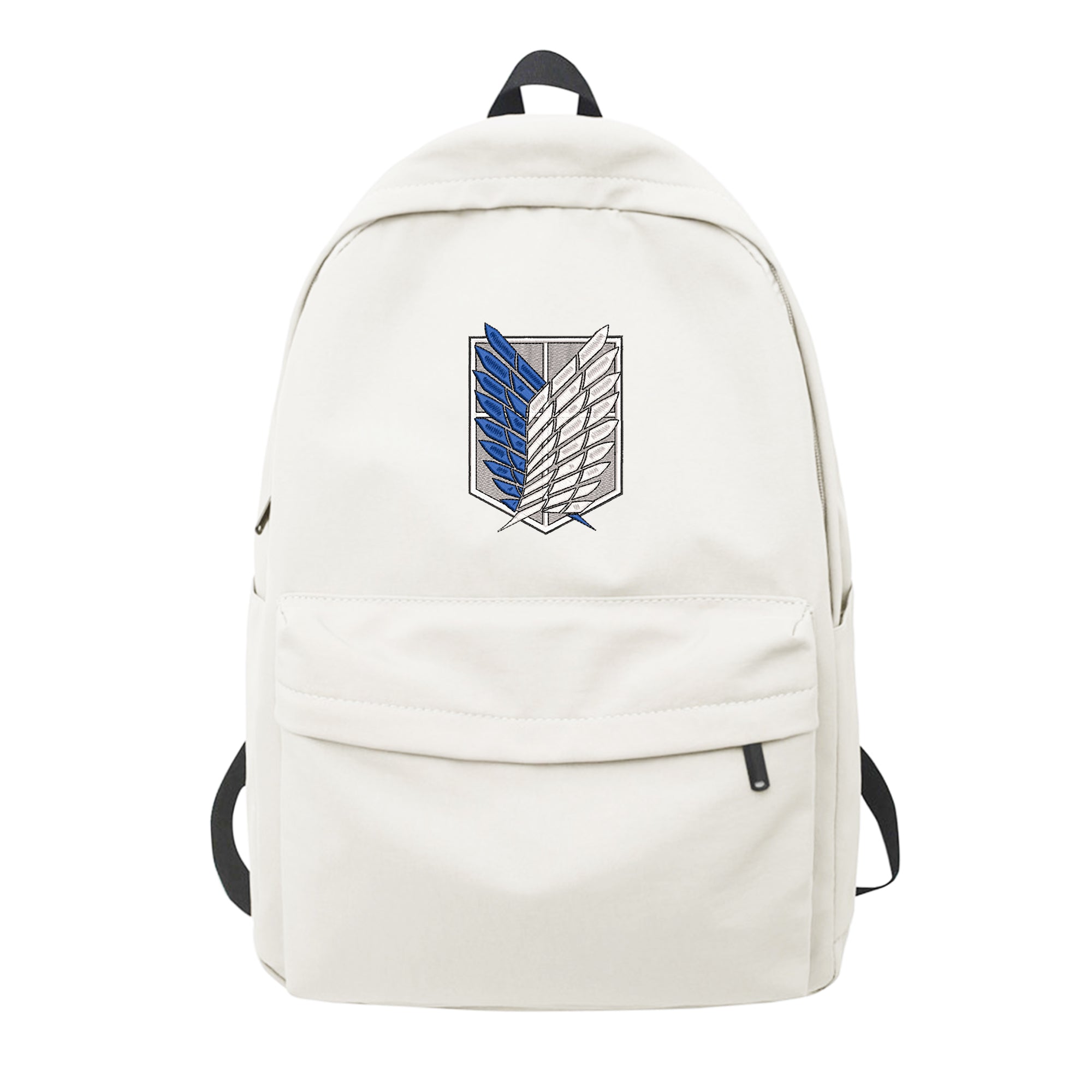 Personalized Anime Font Embroidered Backpack