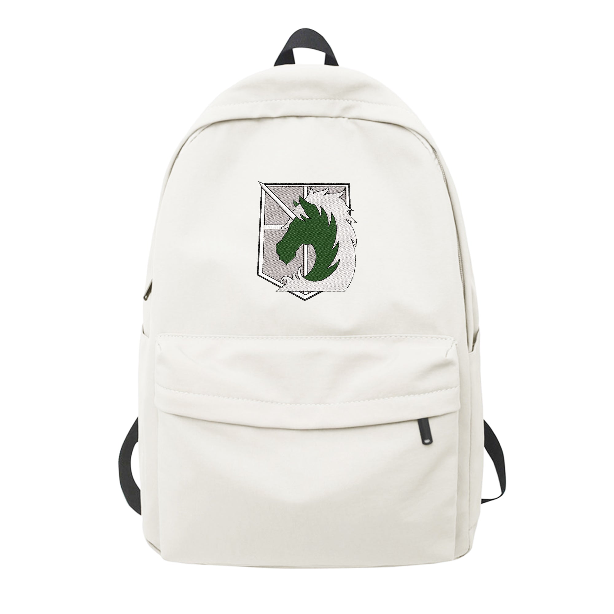 Personalized Anime Font Embroidered Backpack