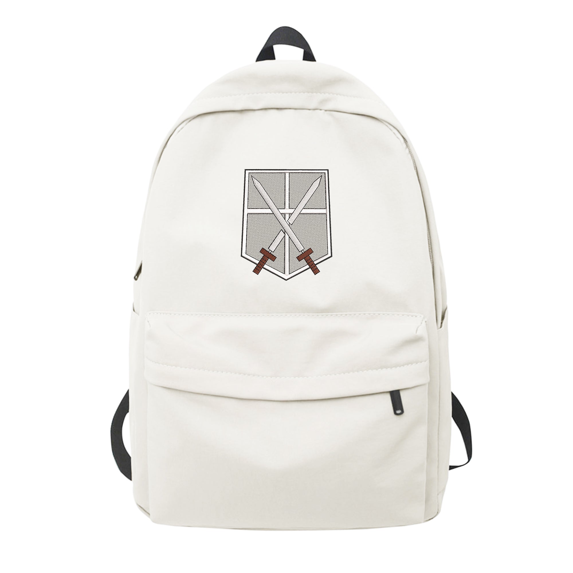 Personalized Anime Font Embroidered Backpack