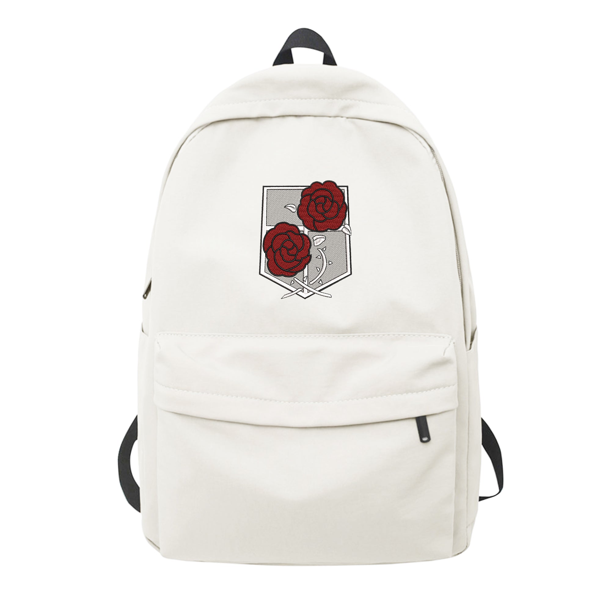 Personalized Anime Font Embroidered Backpack